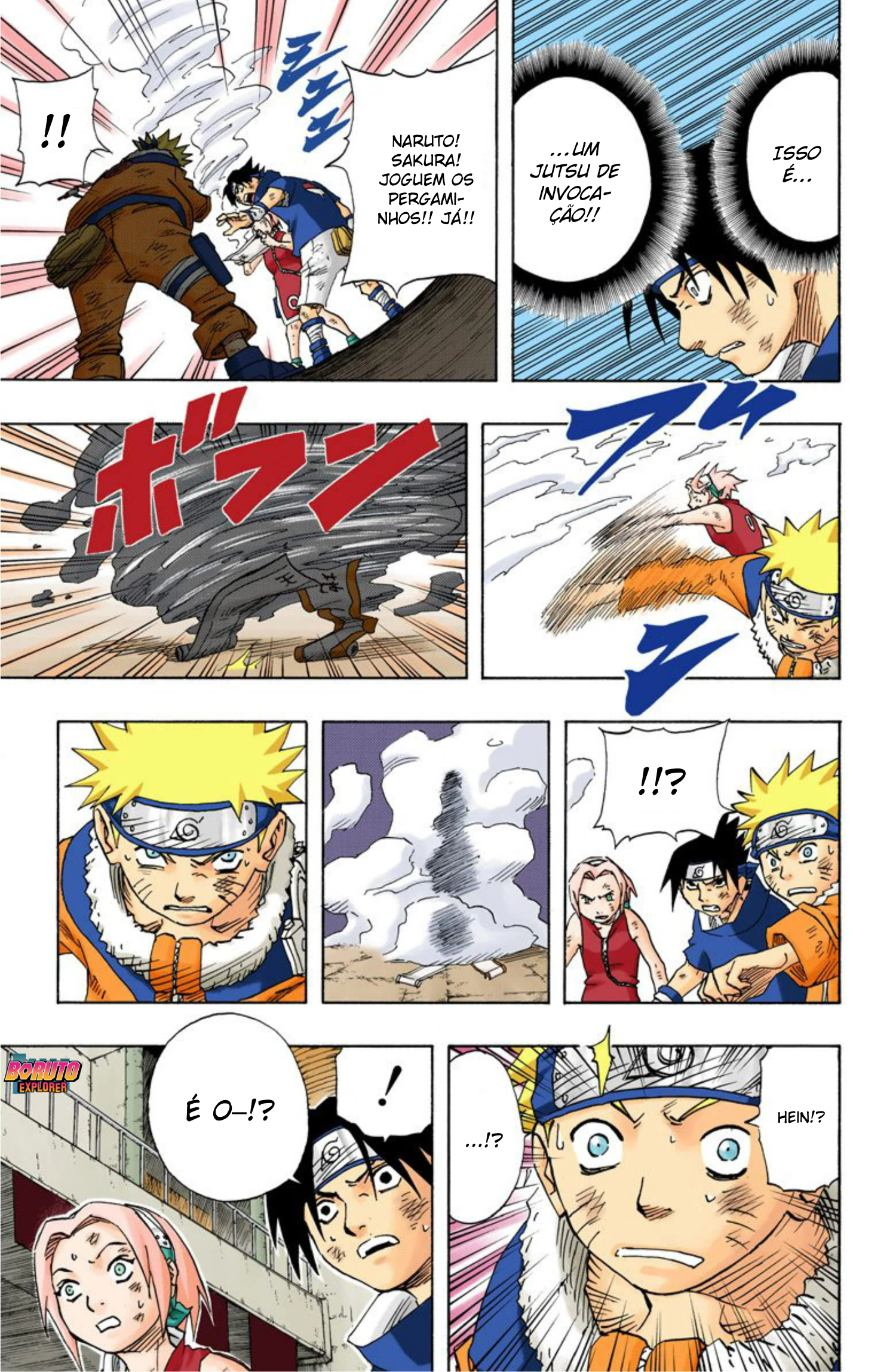 Read Naruto - Versão Colorida Oficial Manga Online