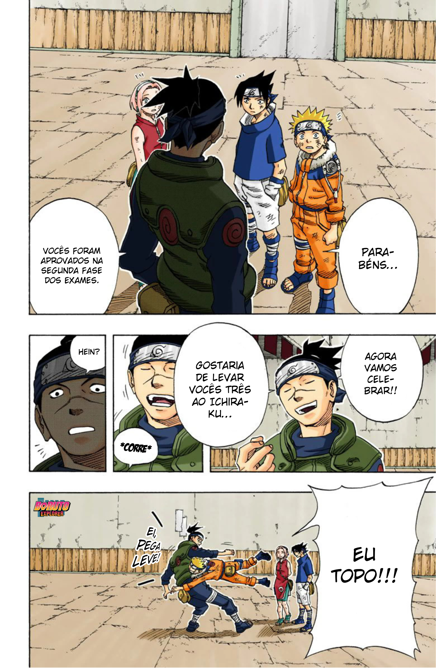 Read Naruto - Versão Colorida Oficial Manga Online