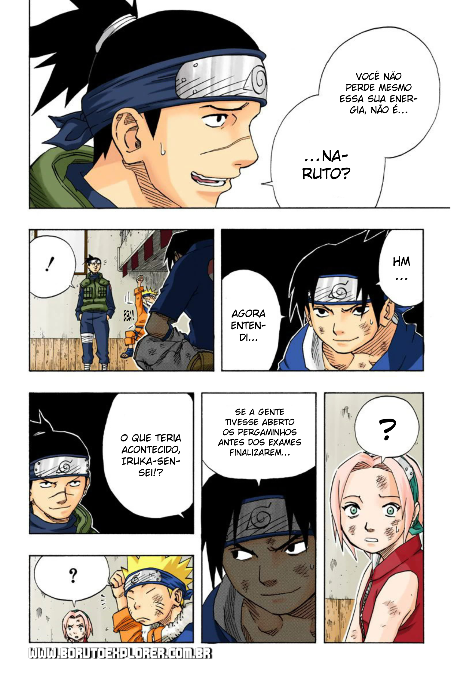 Read Naruto - Versão Colorida Oficial Manga Online