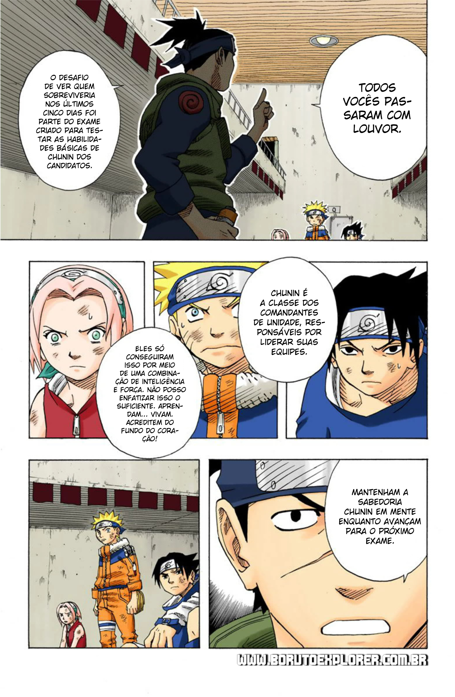 Read Naruto - Versão Colorida Oficial Manga Online