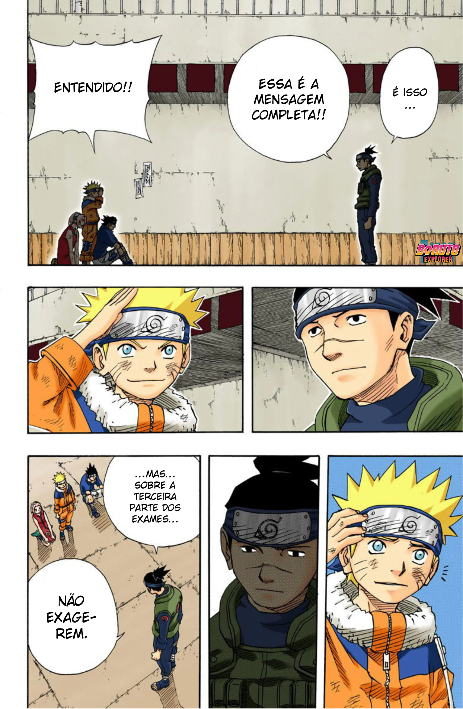 Read Naruto - Versão Colorida Oficial Manga Online