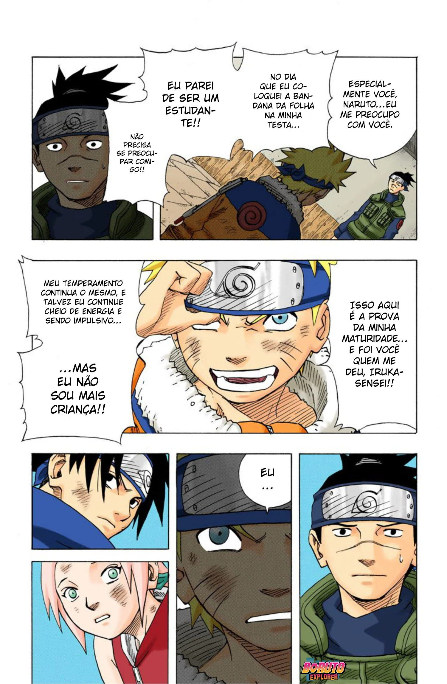 Read Naruto - Versão Colorida Oficial Manga Online