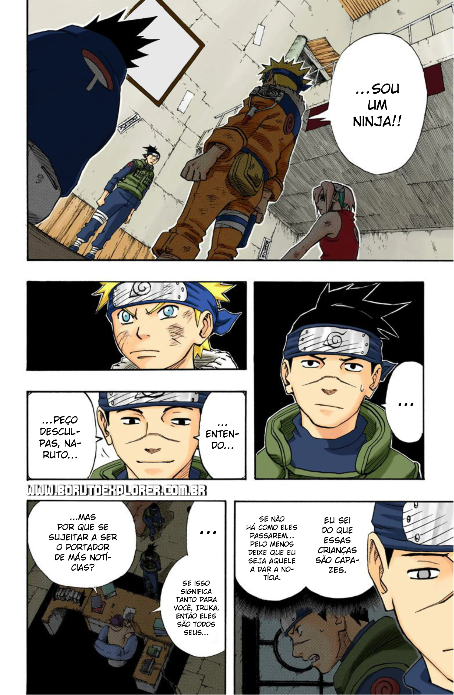 Read Naruto - Versão Colorida Oficial Manga Online