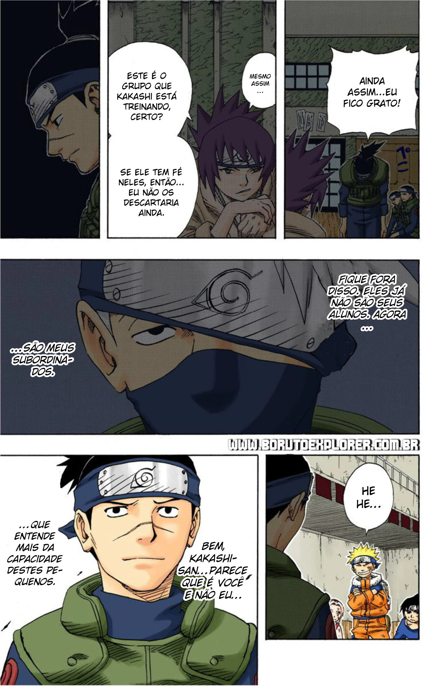 Read Naruto - Versão Colorida Oficial Manga Online