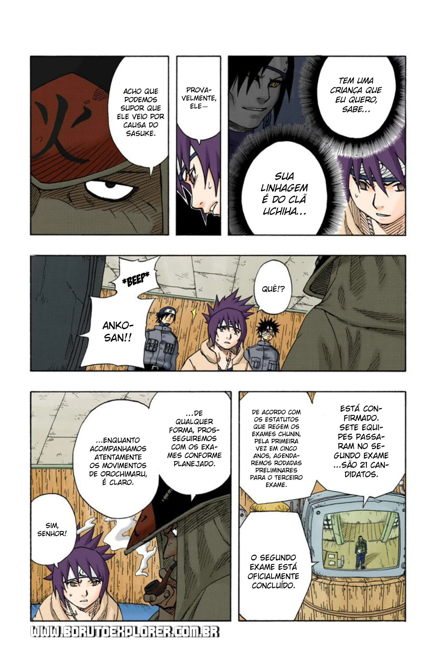 Read Naruto - Versão Colorida Oficial Manga Online