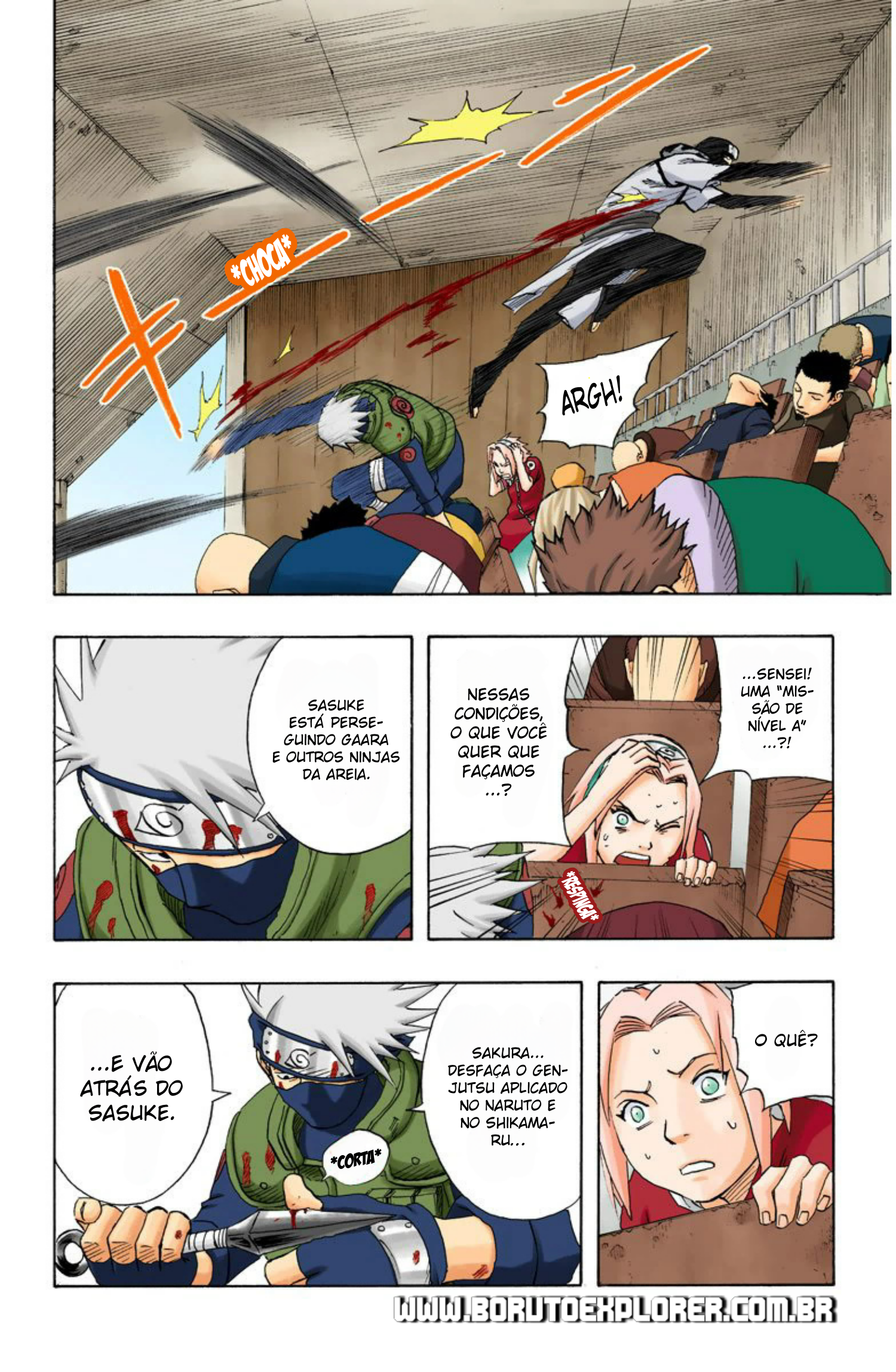 Read Naruto - Versão Colorida Oficial Manga Online