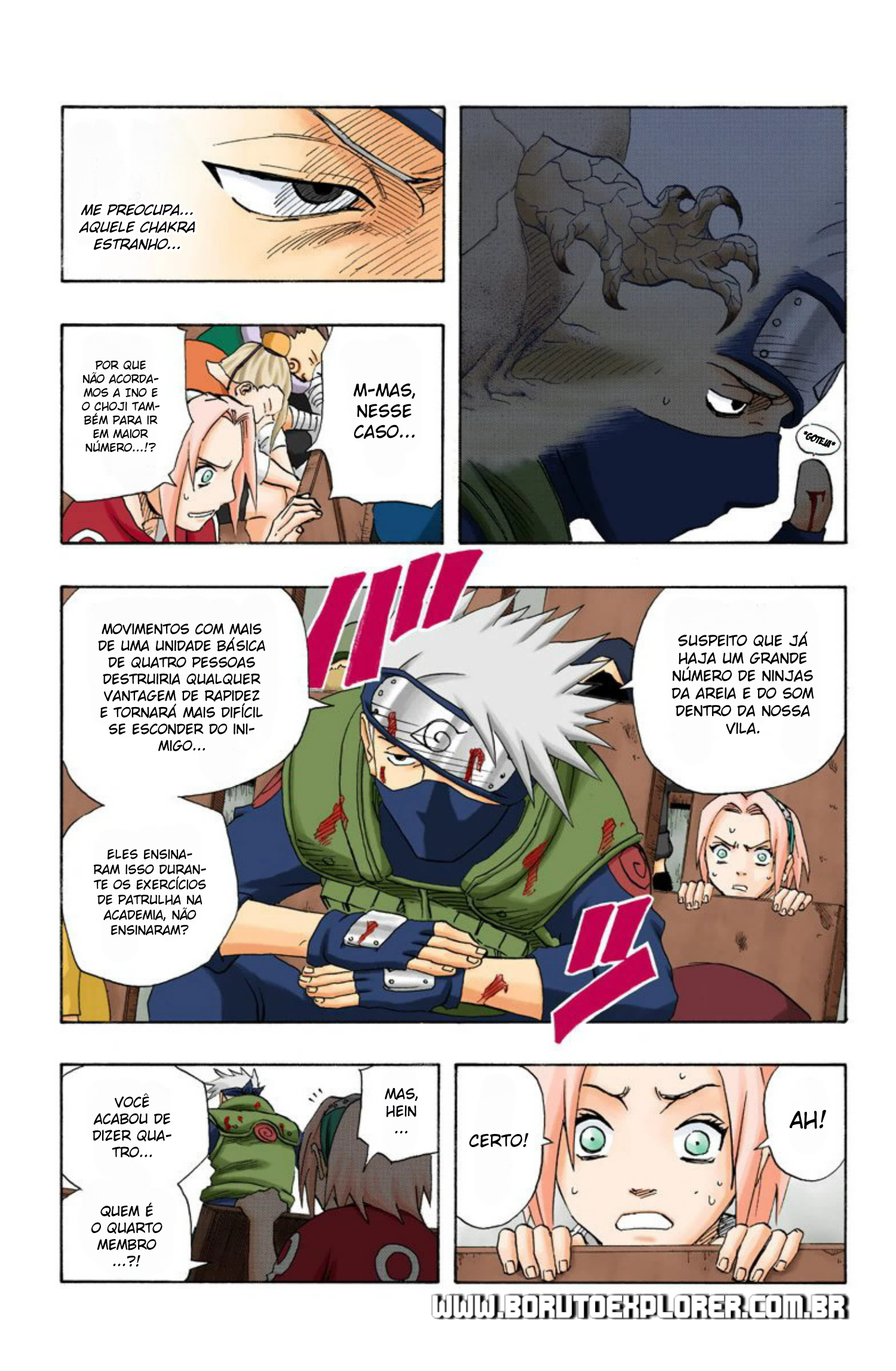 Read Naruto - Versão Colorida Oficial Manga Online