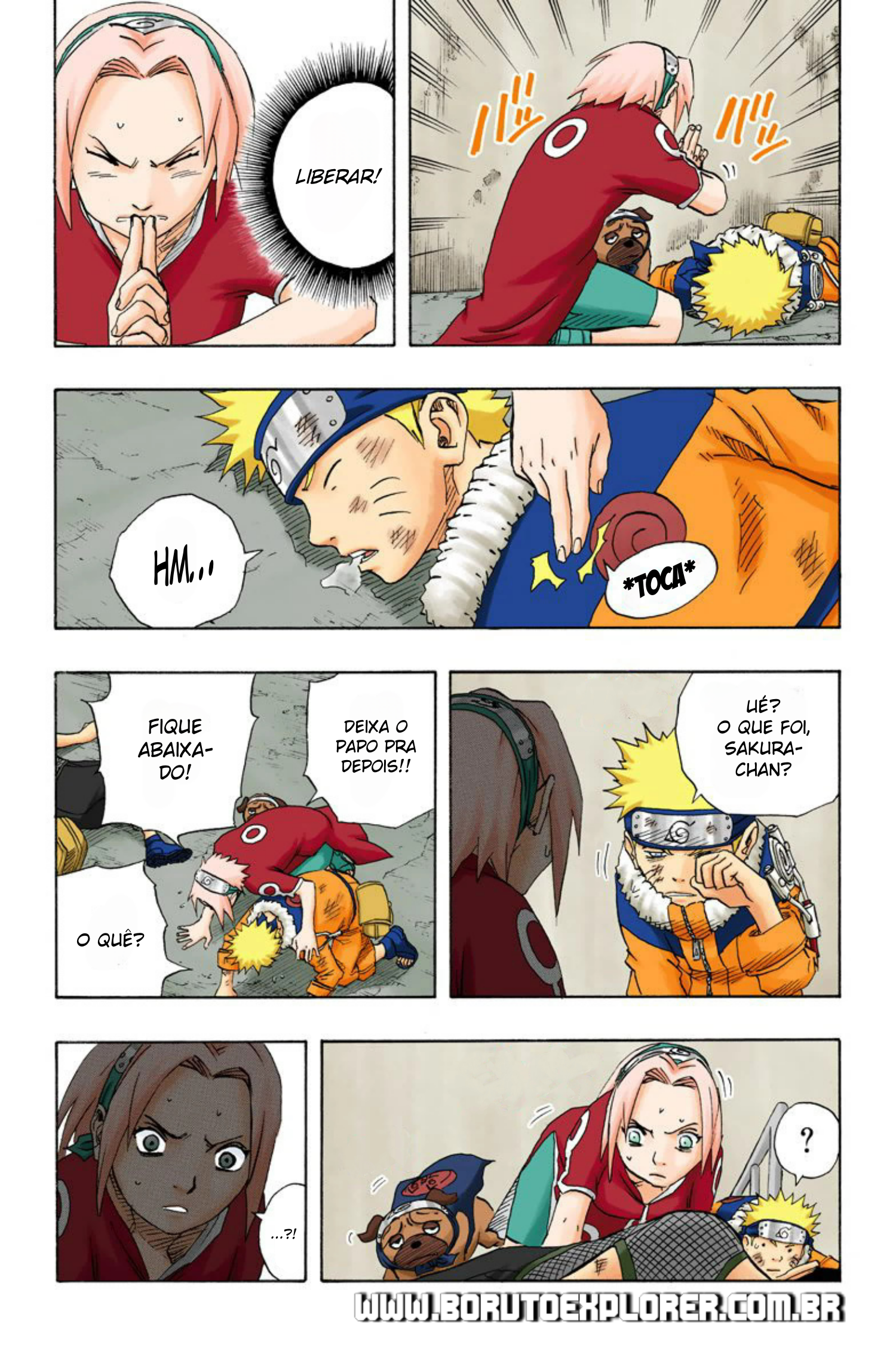 Read Naruto - Versão Colorida Oficial Manga Online