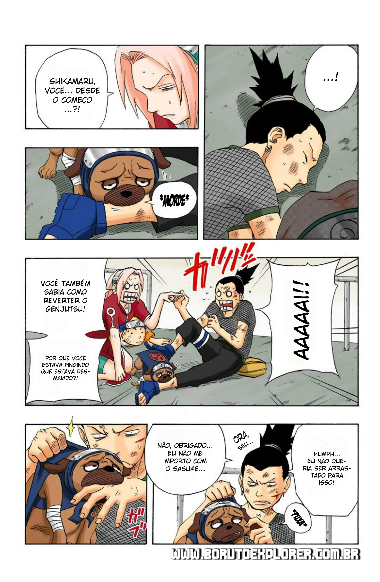 Read Naruto - Versão Colorida Oficial Manga Online