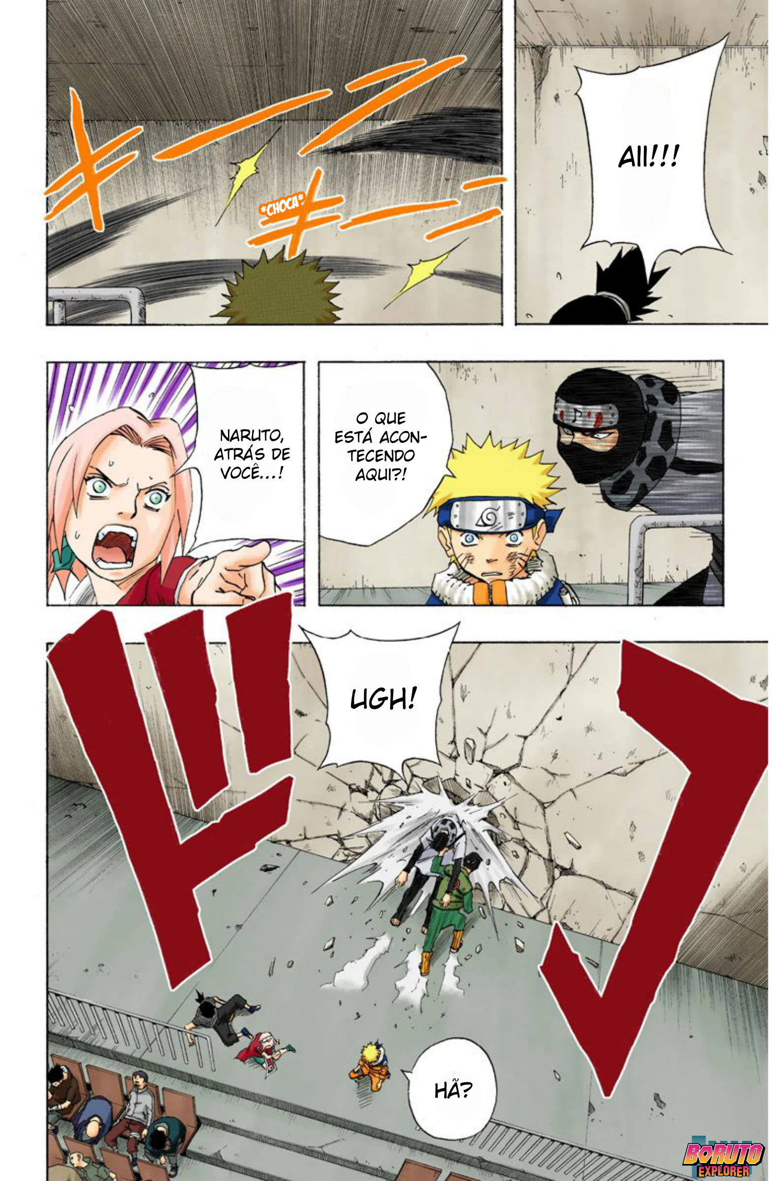 Read Naruto - Versão Colorida Oficial Manga Online