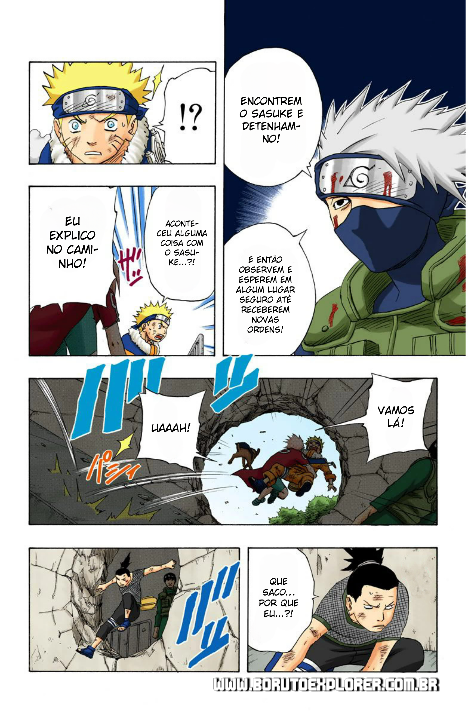 Read Naruto - Versão Colorida Oficial Manga Online