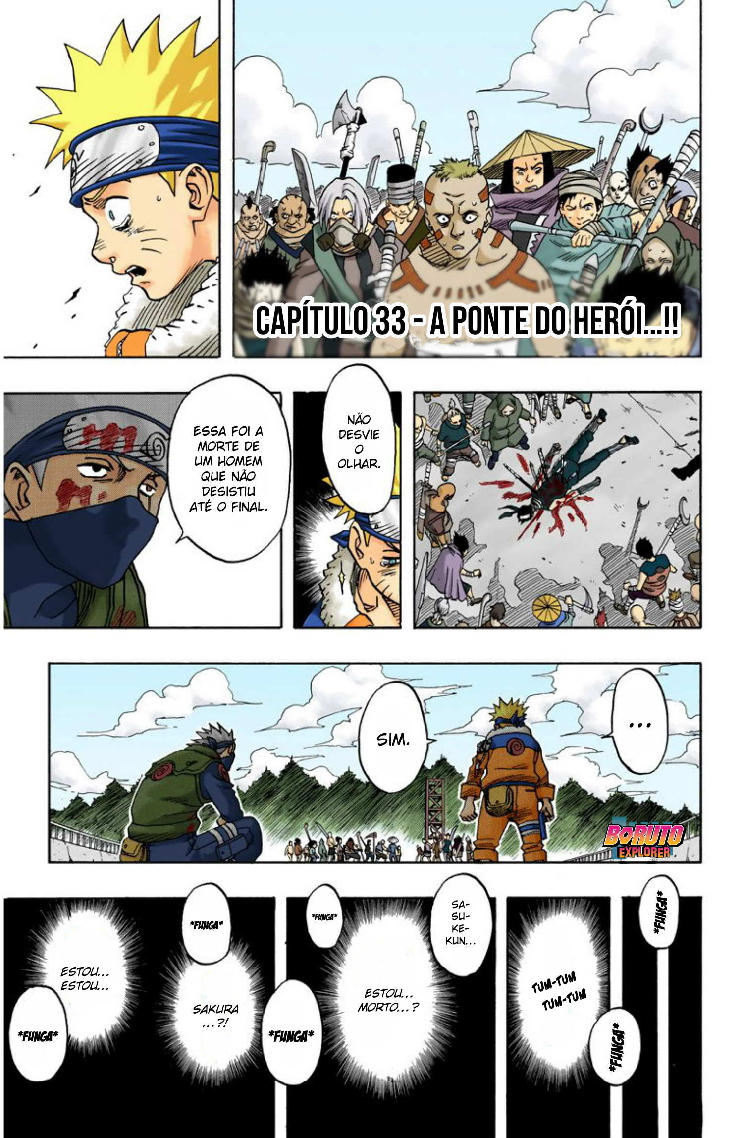 Read Naruto - Versão Colorida Oficial Manga Online