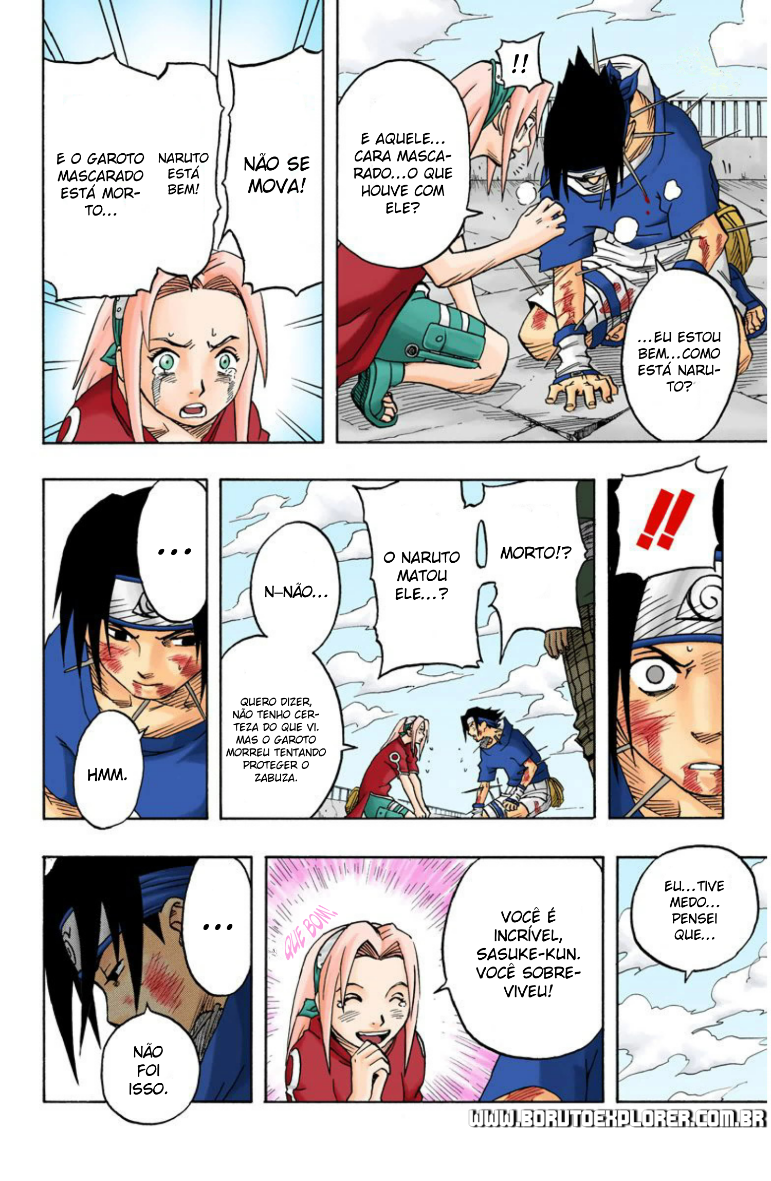 Read Naruto - Versão Colorida Oficial Manga Online