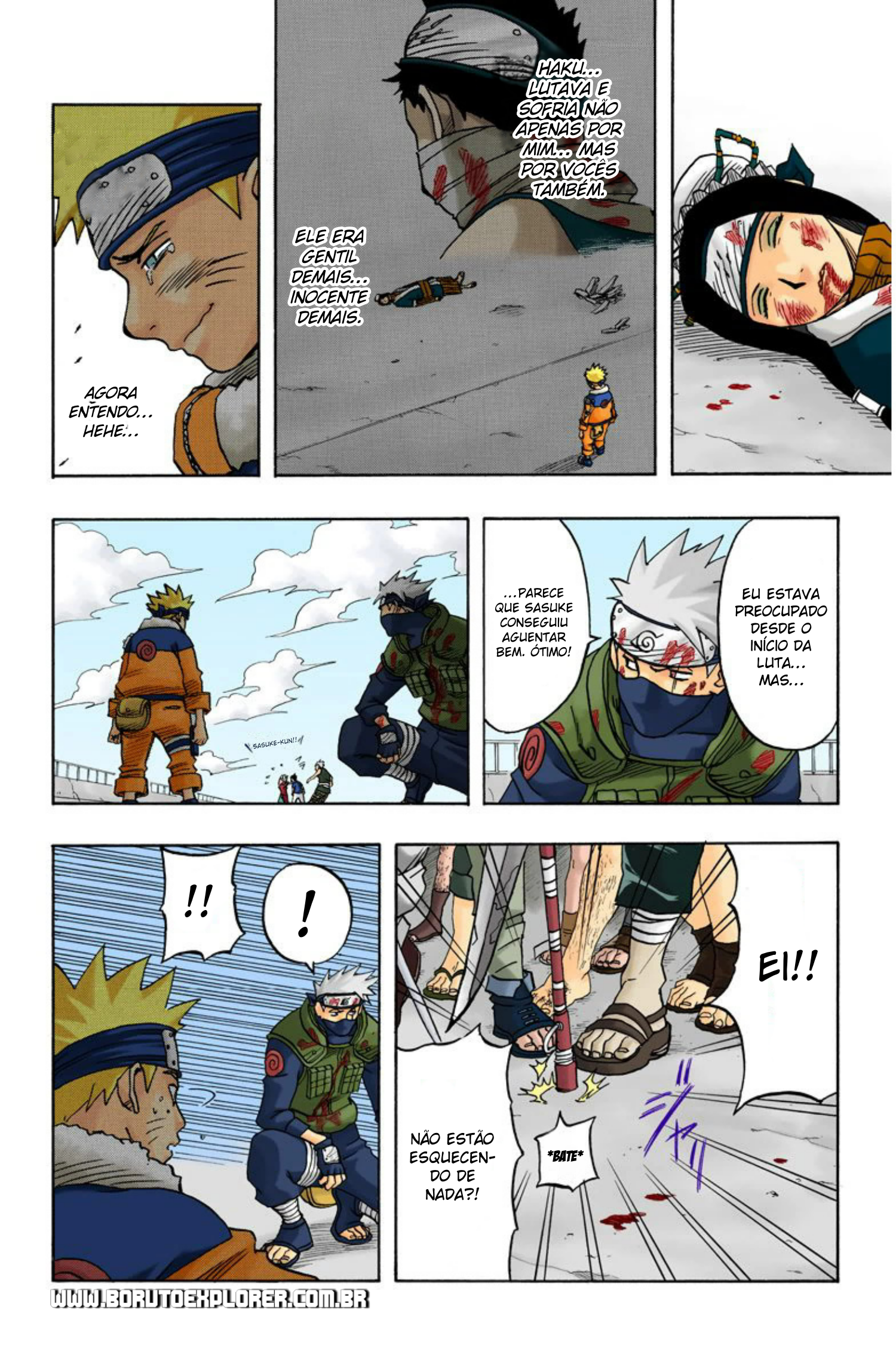 Read Naruto - Versão Colorida Oficial Manga Online