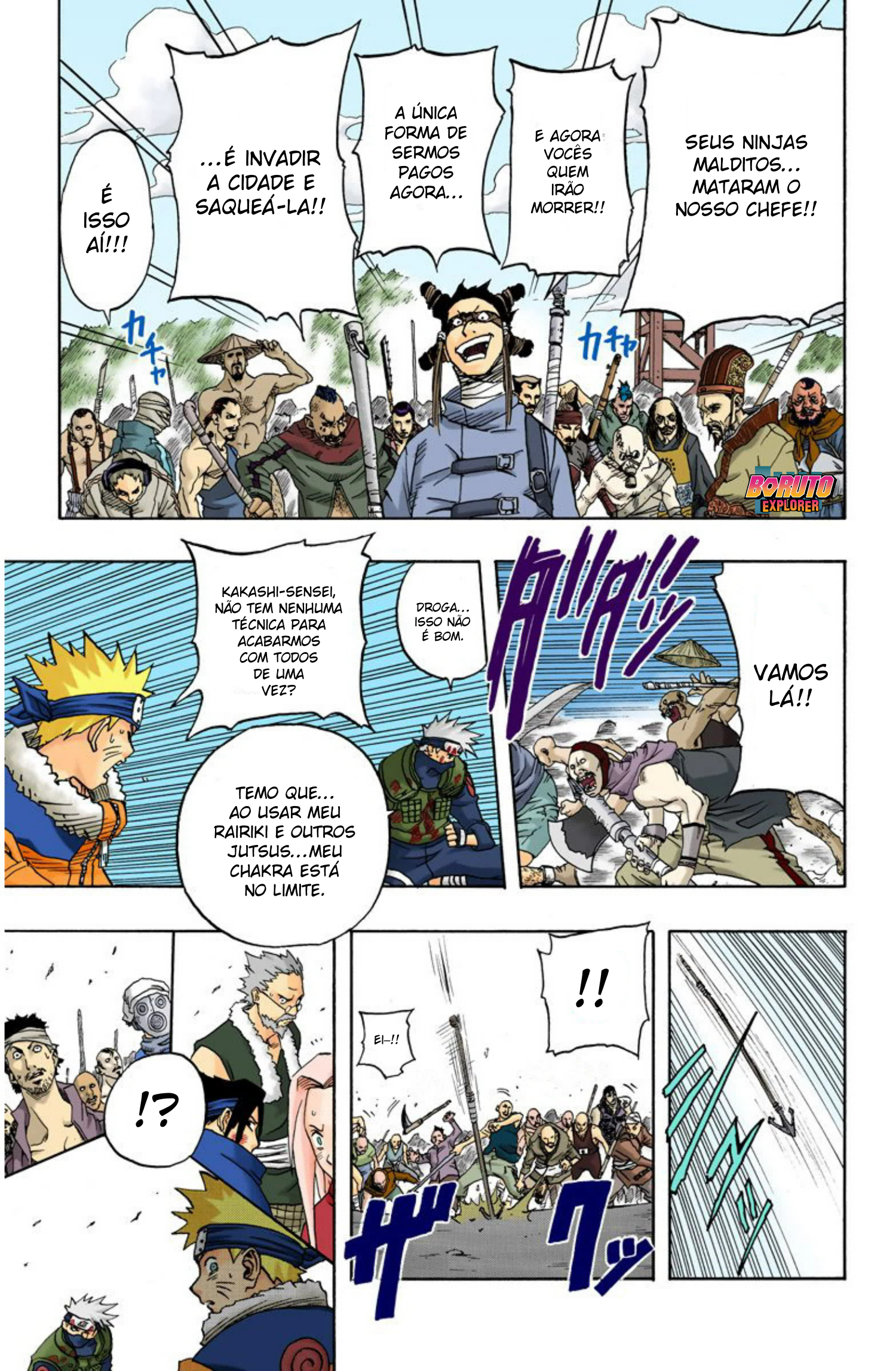 Read Naruto - Versão Colorida Oficial Manga Online