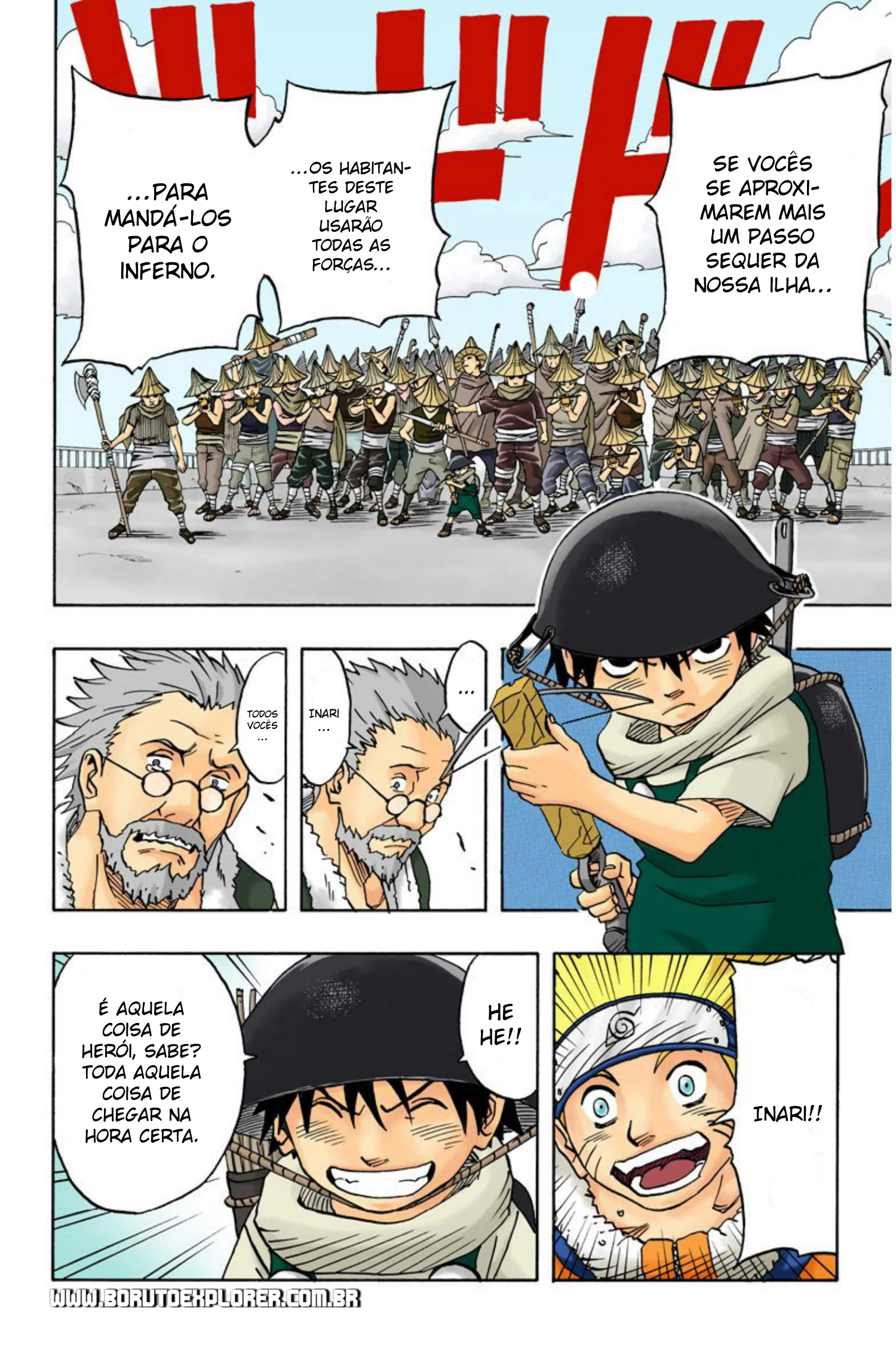 Read Naruto - Versão Colorida Oficial Manga Online