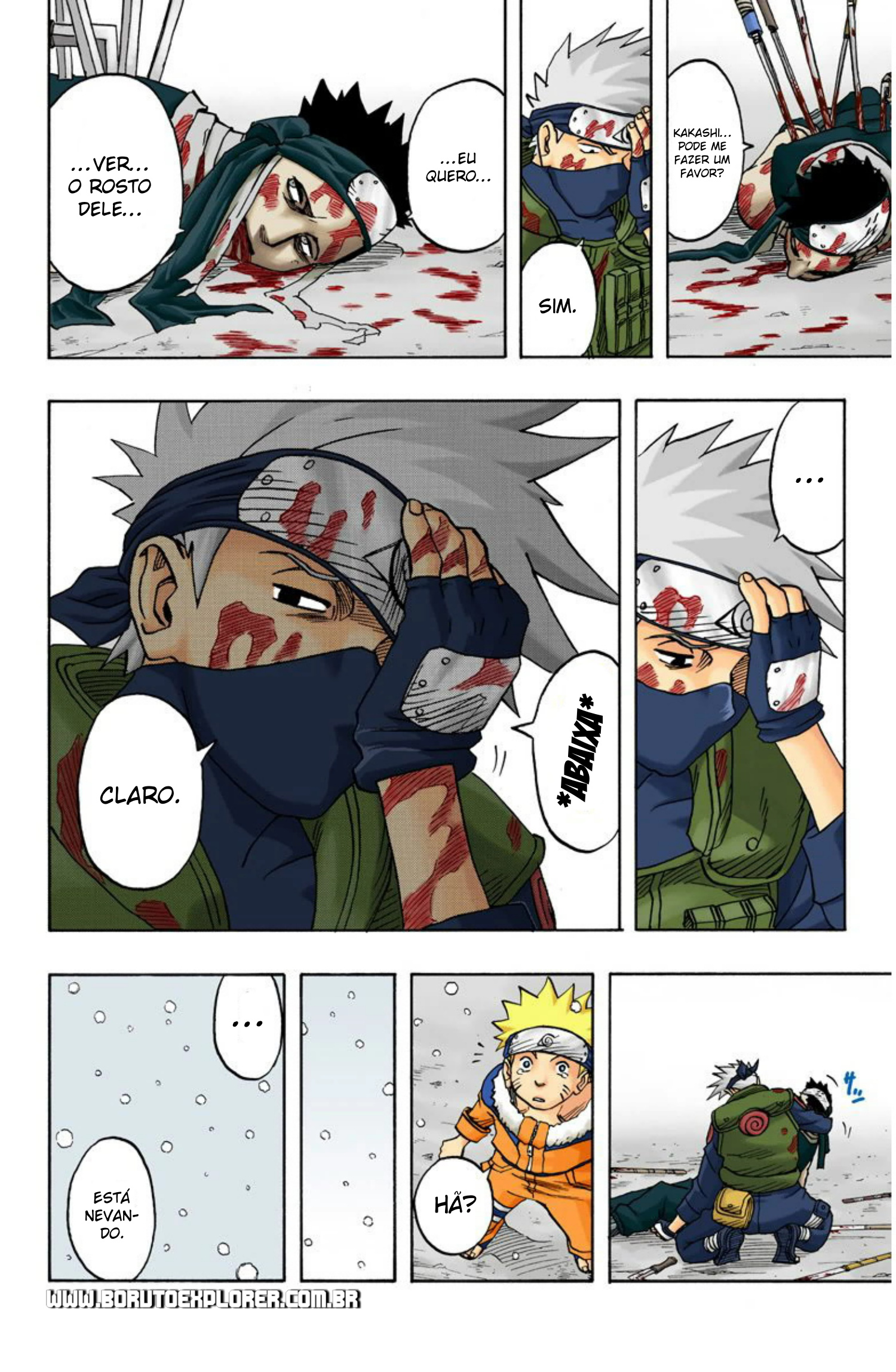 Read Naruto - Versão Colorida Oficial Manga Online
