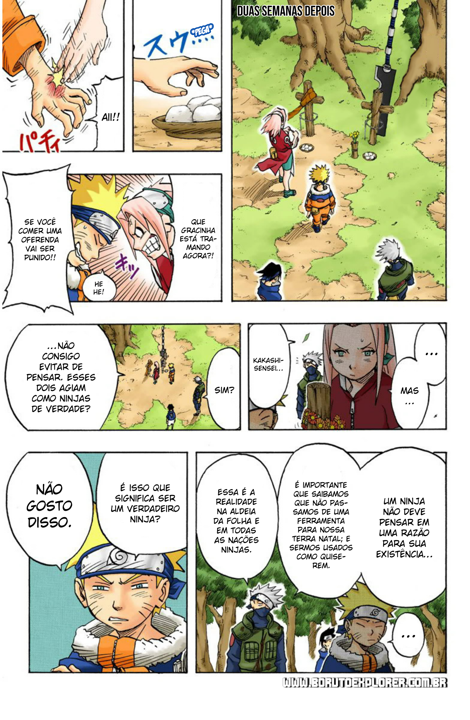 Read Naruto - Versão Colorida Oficial Manga Online