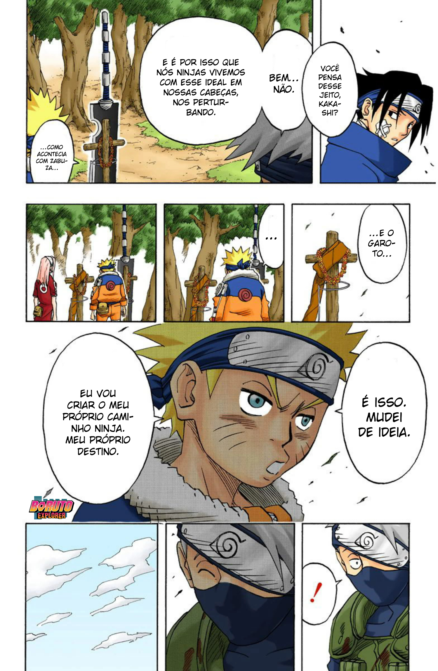 Read Naruto - Versão Colorida Oficial Manga Online