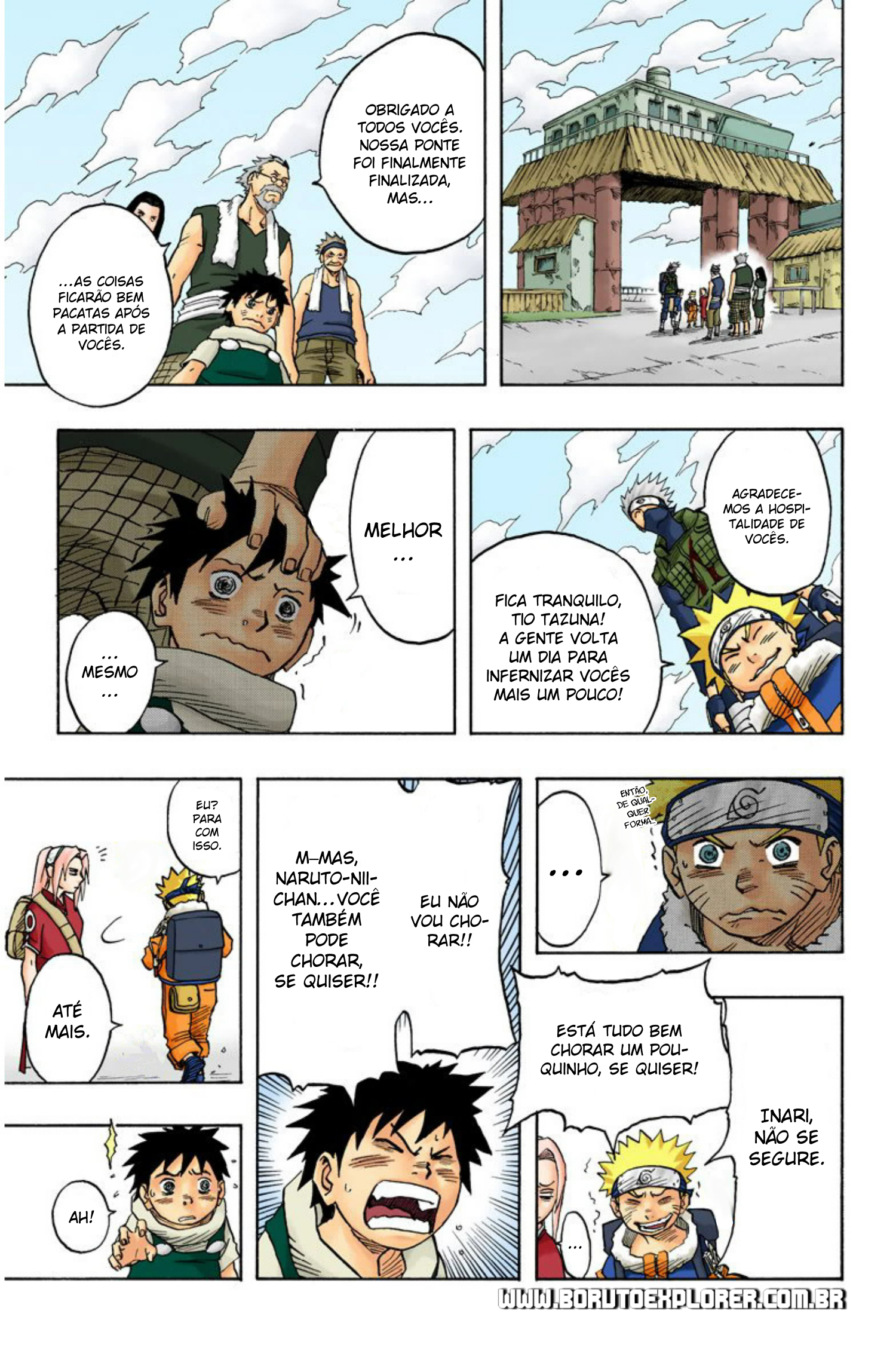 Read Naruto - Versão Colorida Oficial Manga Online