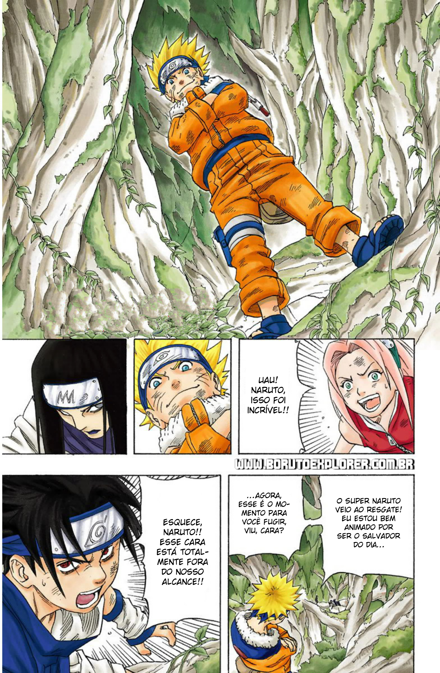 Read Naruto - Versão Colorida Oficial Manga Online