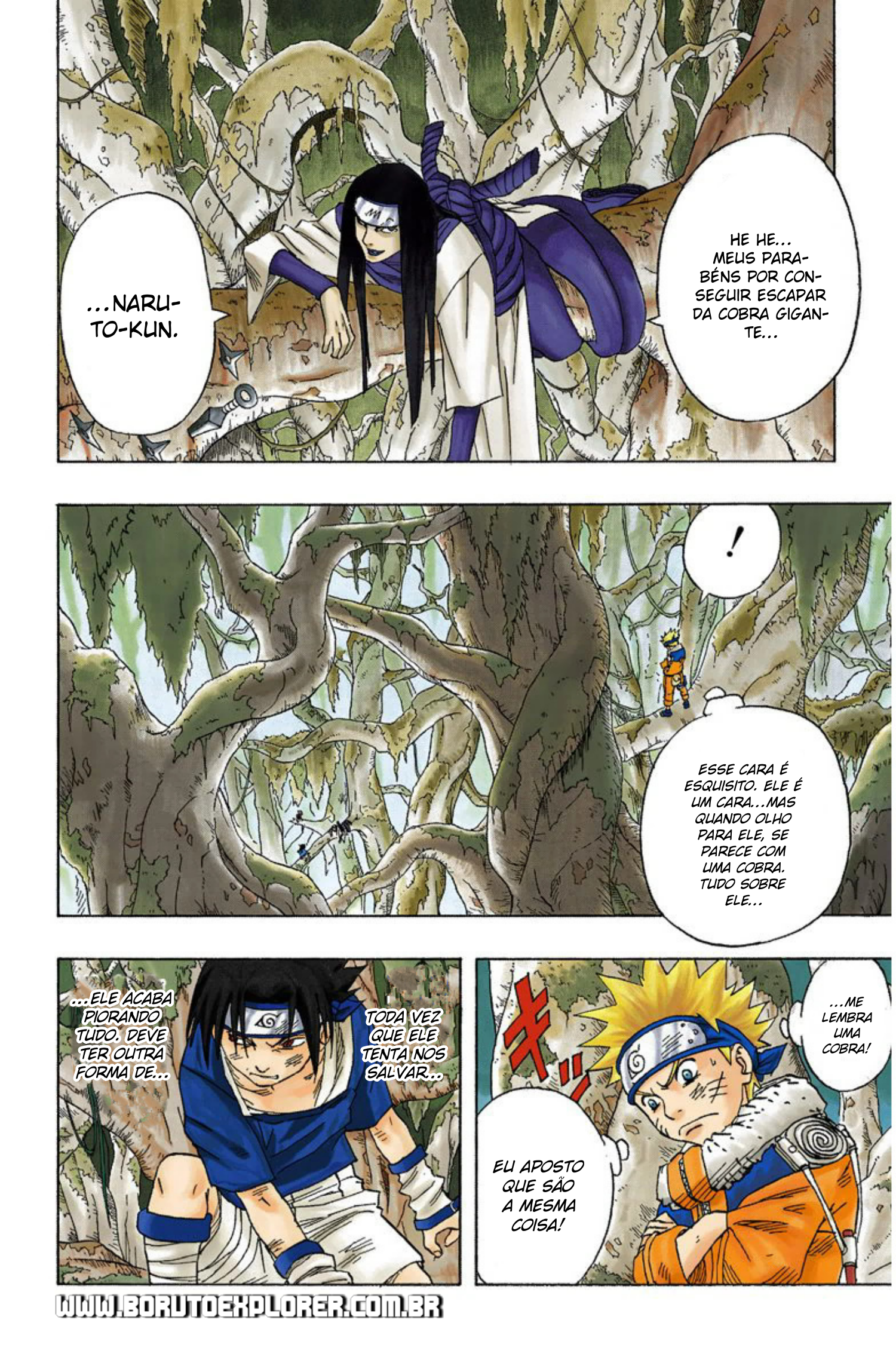 Read Naruto - Versão Colorida Oficial Manga Online