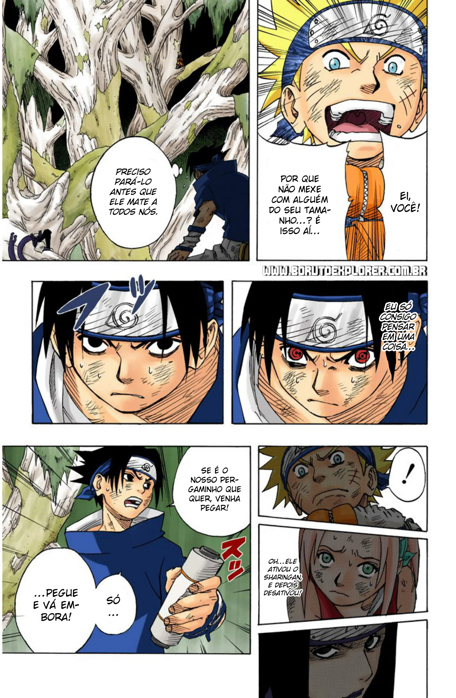 Read Naruto - Versão Colorida Oficial Manga Online