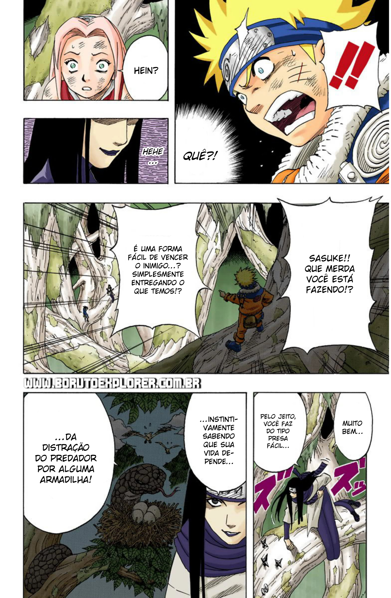 Read Naruto - Versão Colorida Oficial Manga Online