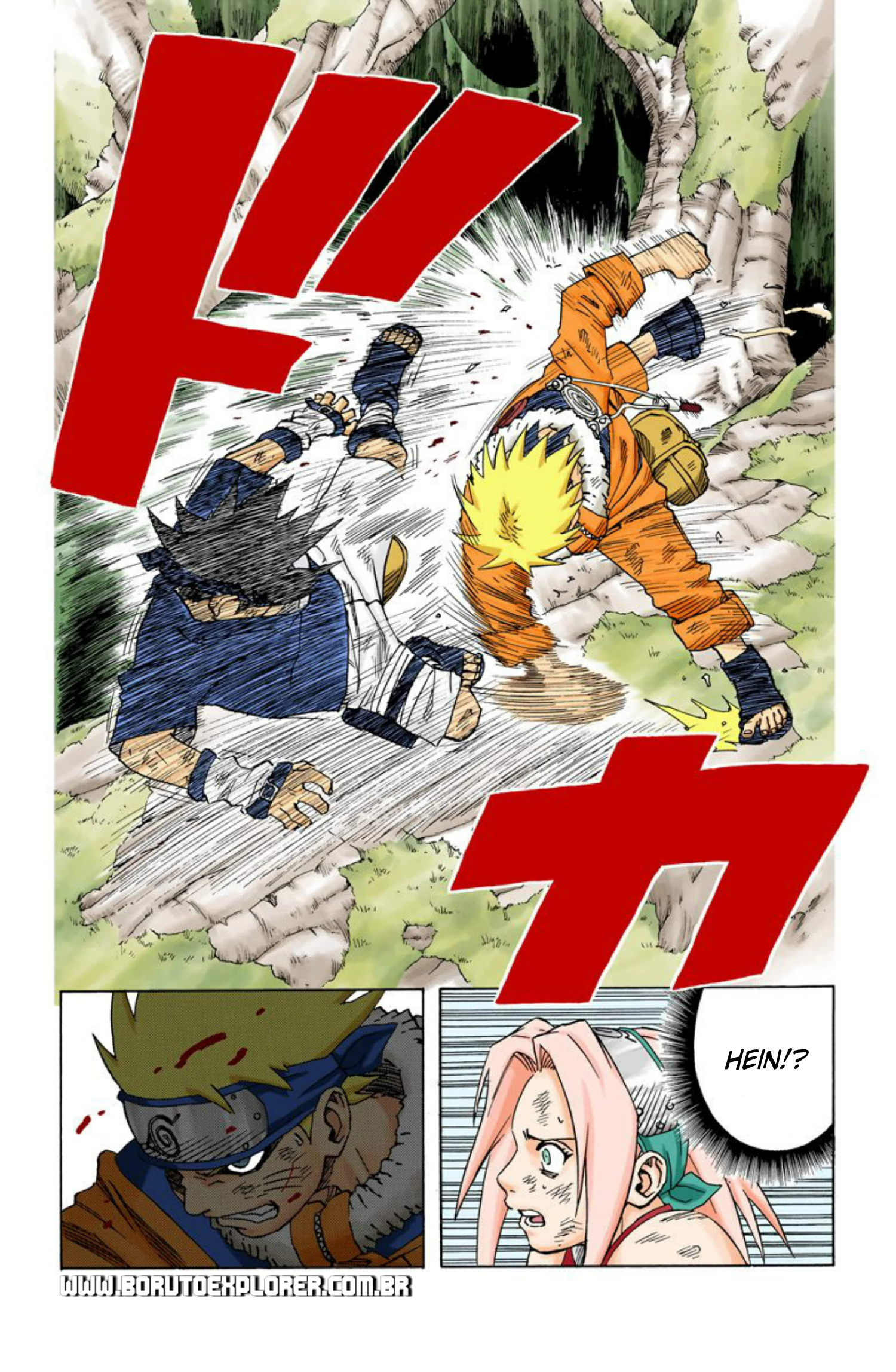Read Naruto - Versão Colorida Oficial Manga Online