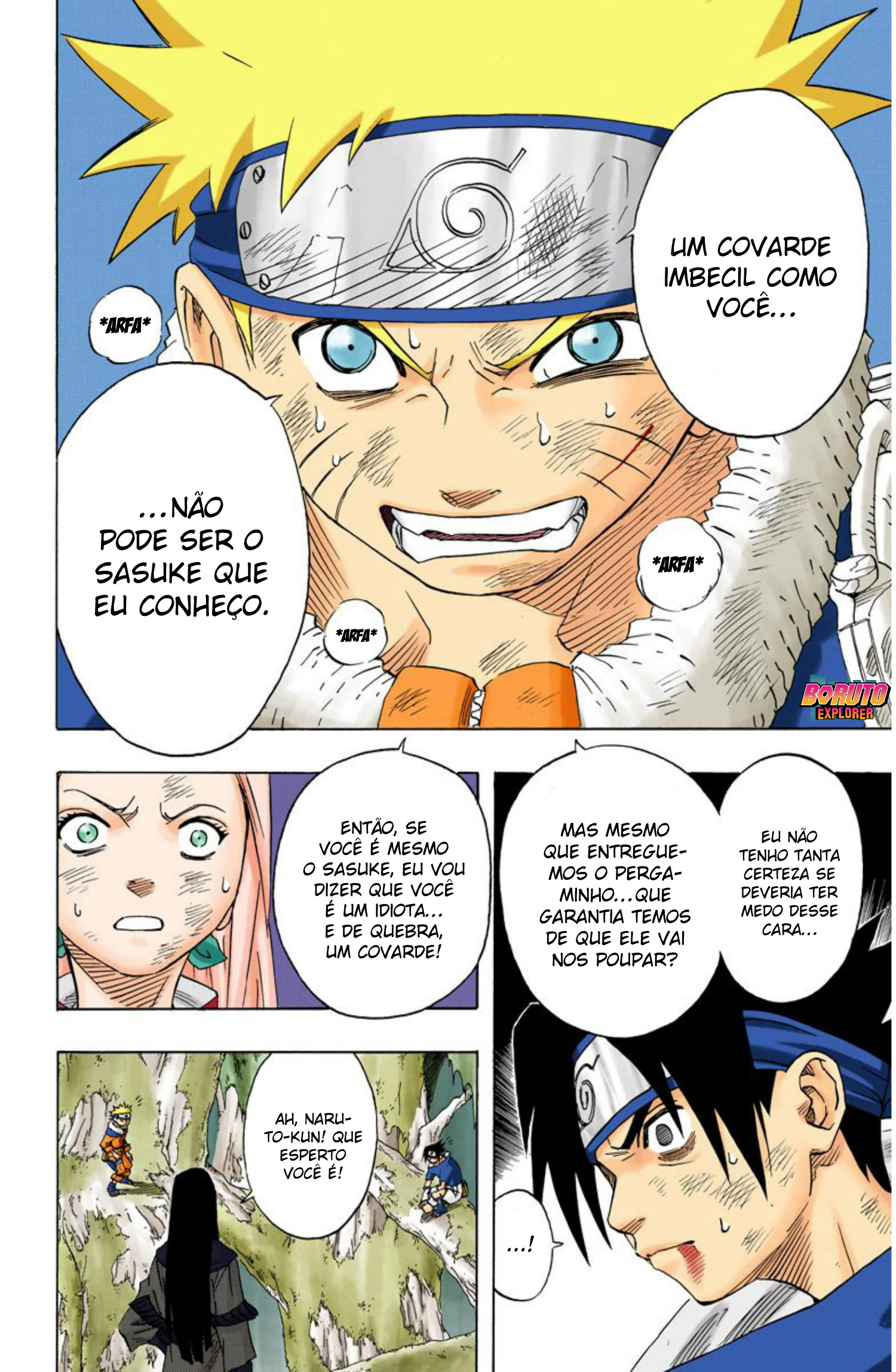 Read Naruto - Versão Colorida Oficial Manga Online