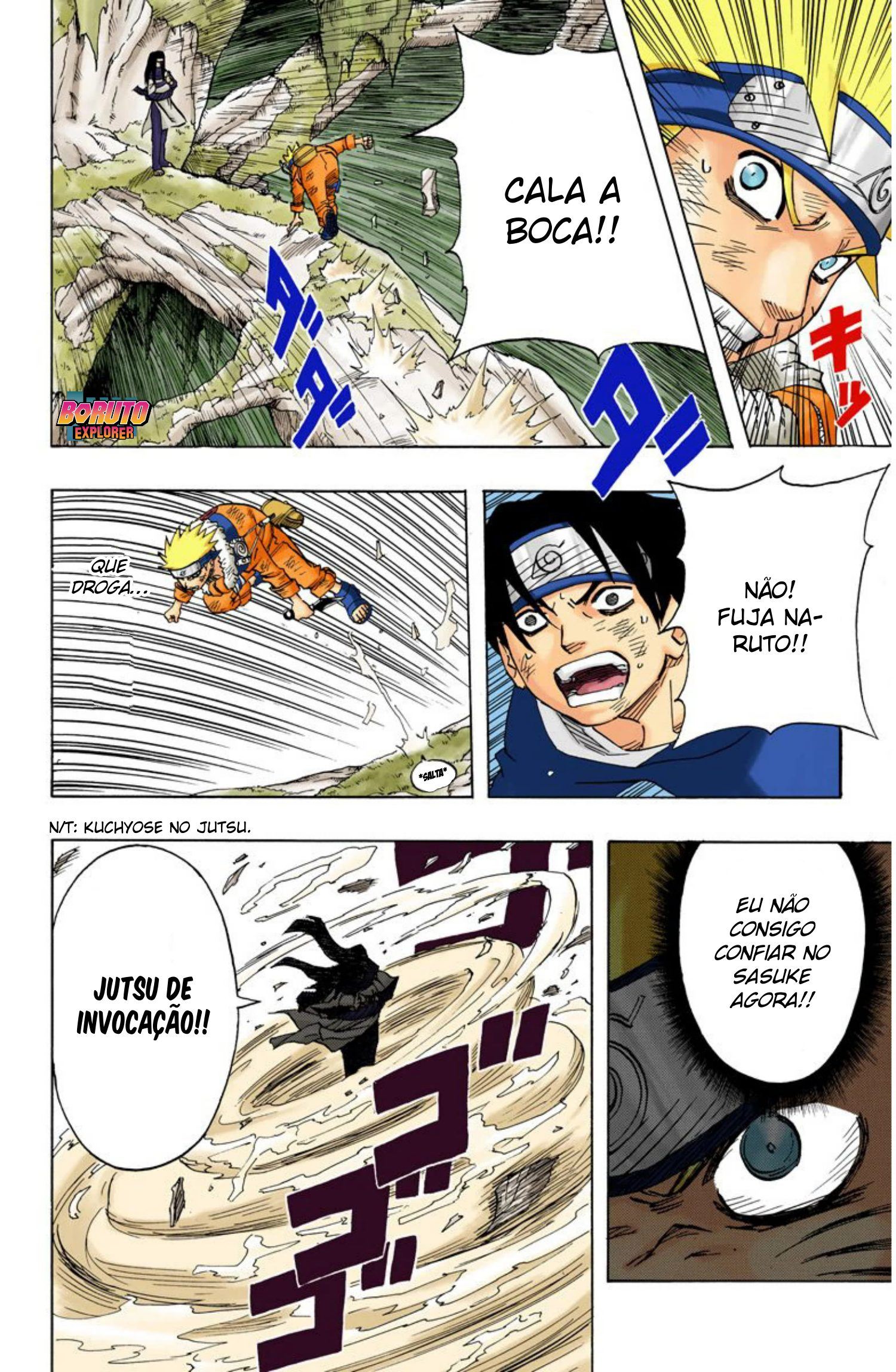 Read Naruto - Versão Colorida Oficial Manga Online