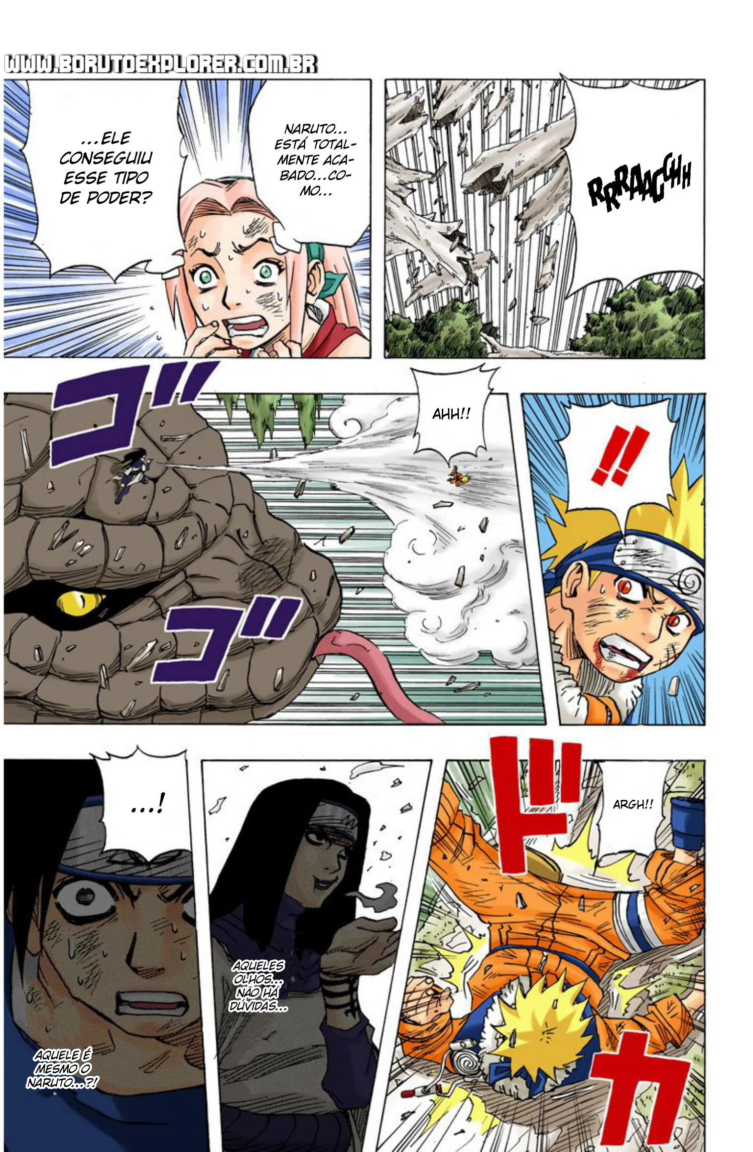 Read Naruto - Versão Colorida Oficial Manga Online