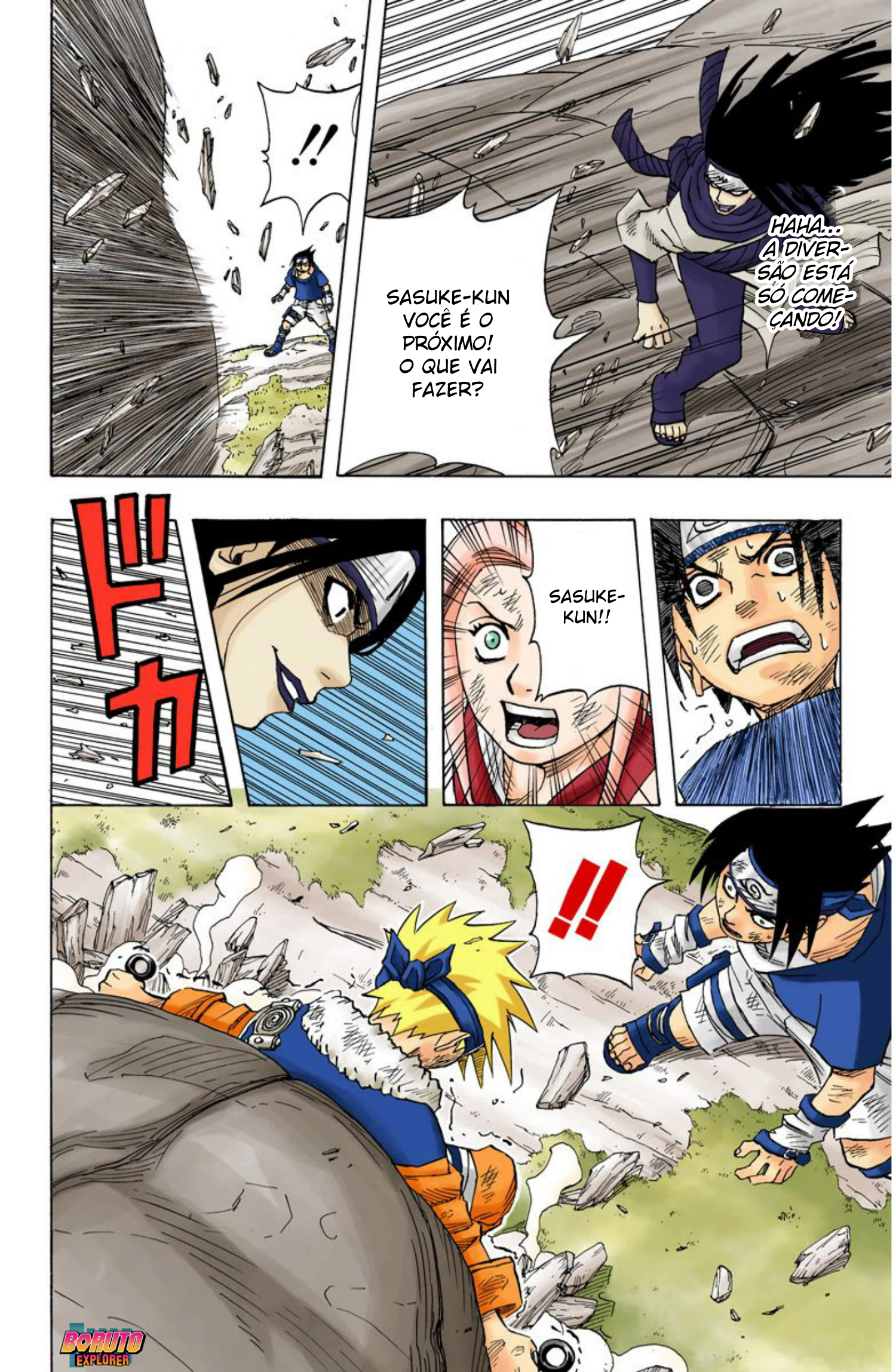 Read Naruto - Versão Colorida Oficial Manga Online