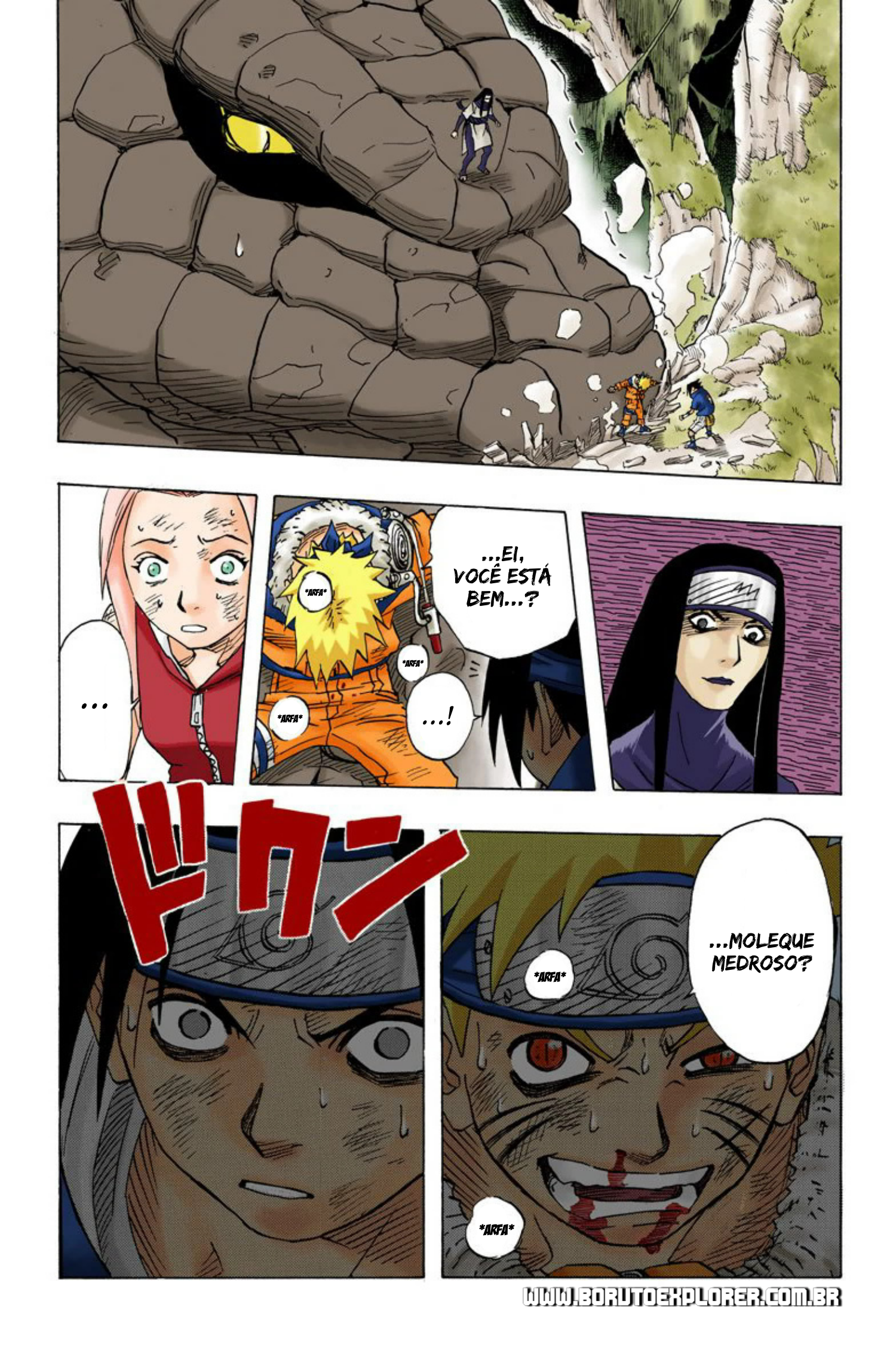 Read Naruto - Versão Colorida Oficial Manga Online