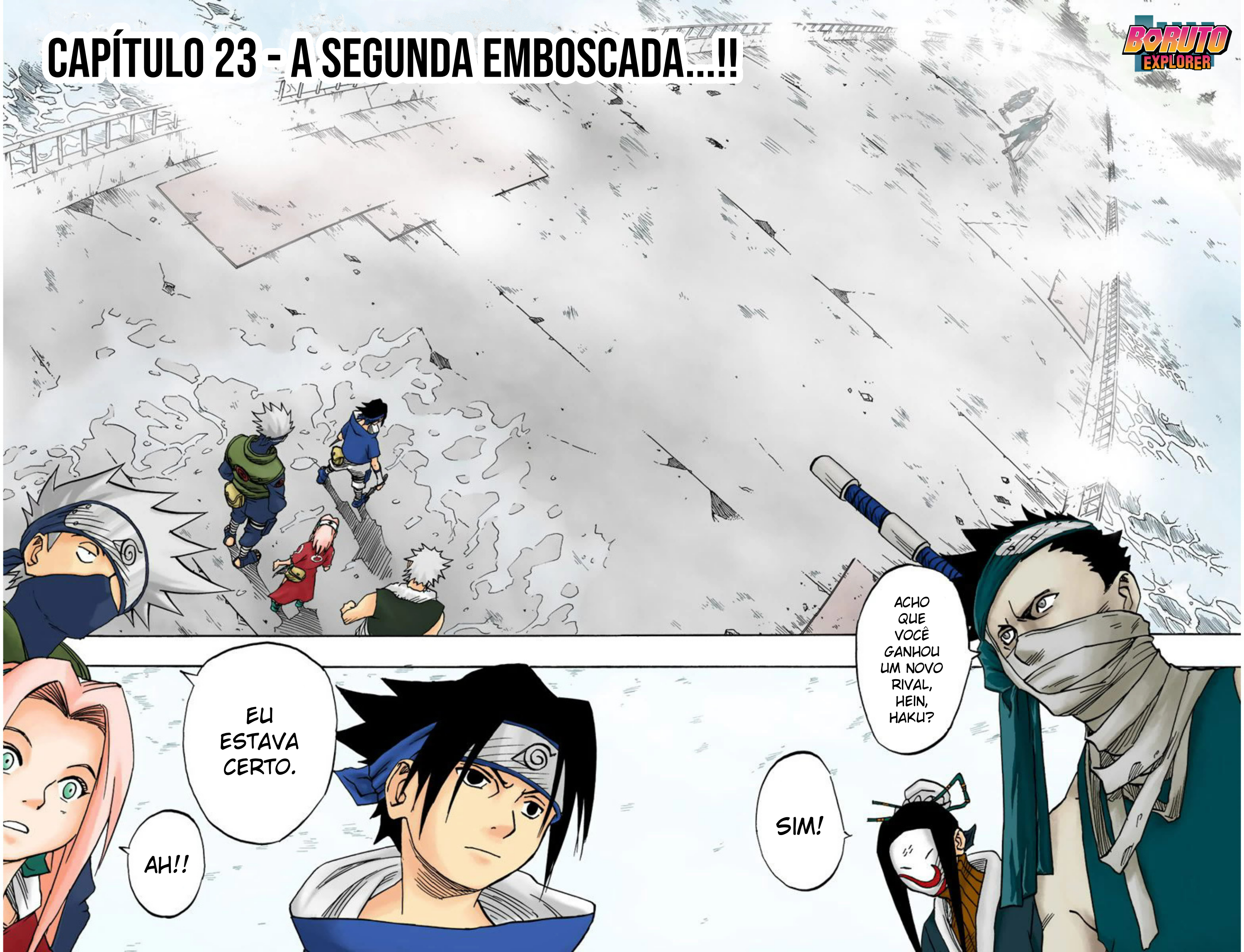 Read Naruto - Versão Colorida Oficial Manga Online