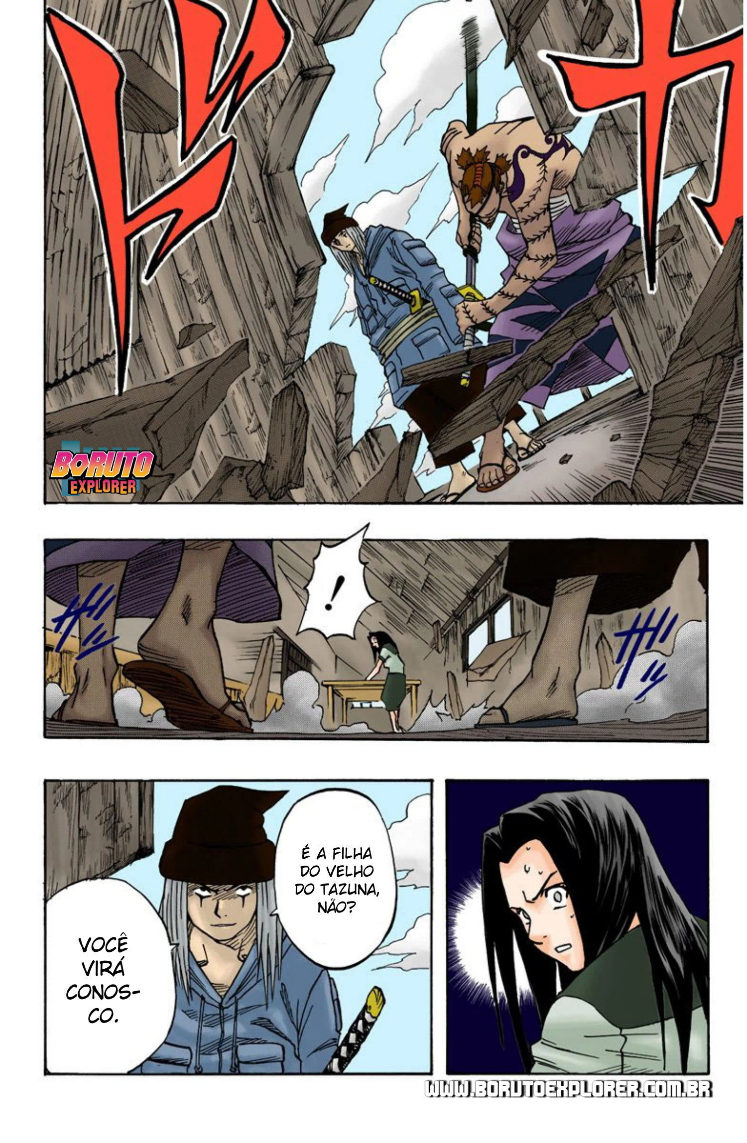 Read Naruto - Versão Colorida Oficial Manga Online