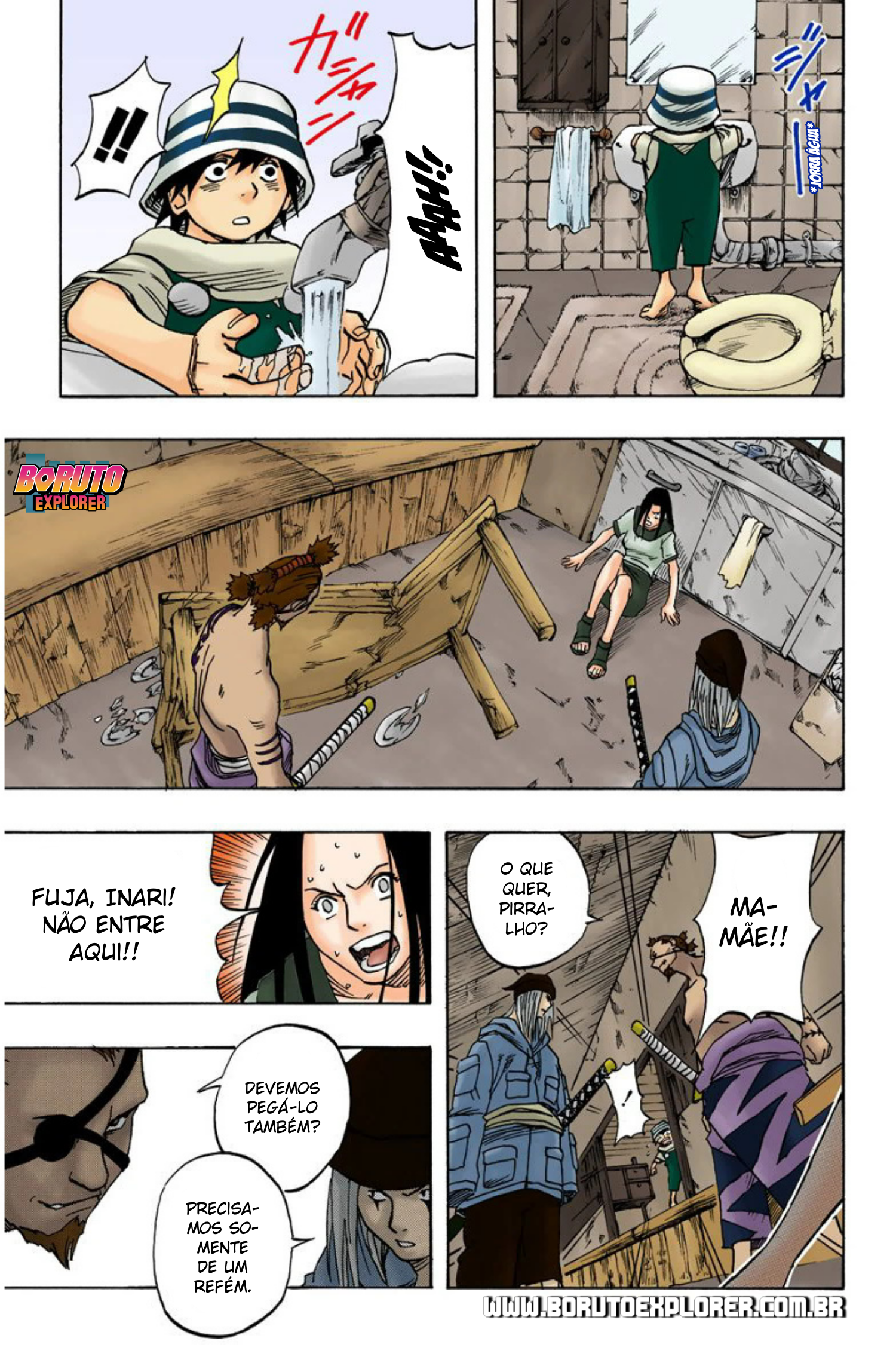 Read Naruto - Versão Colorida Oficial Manga Online