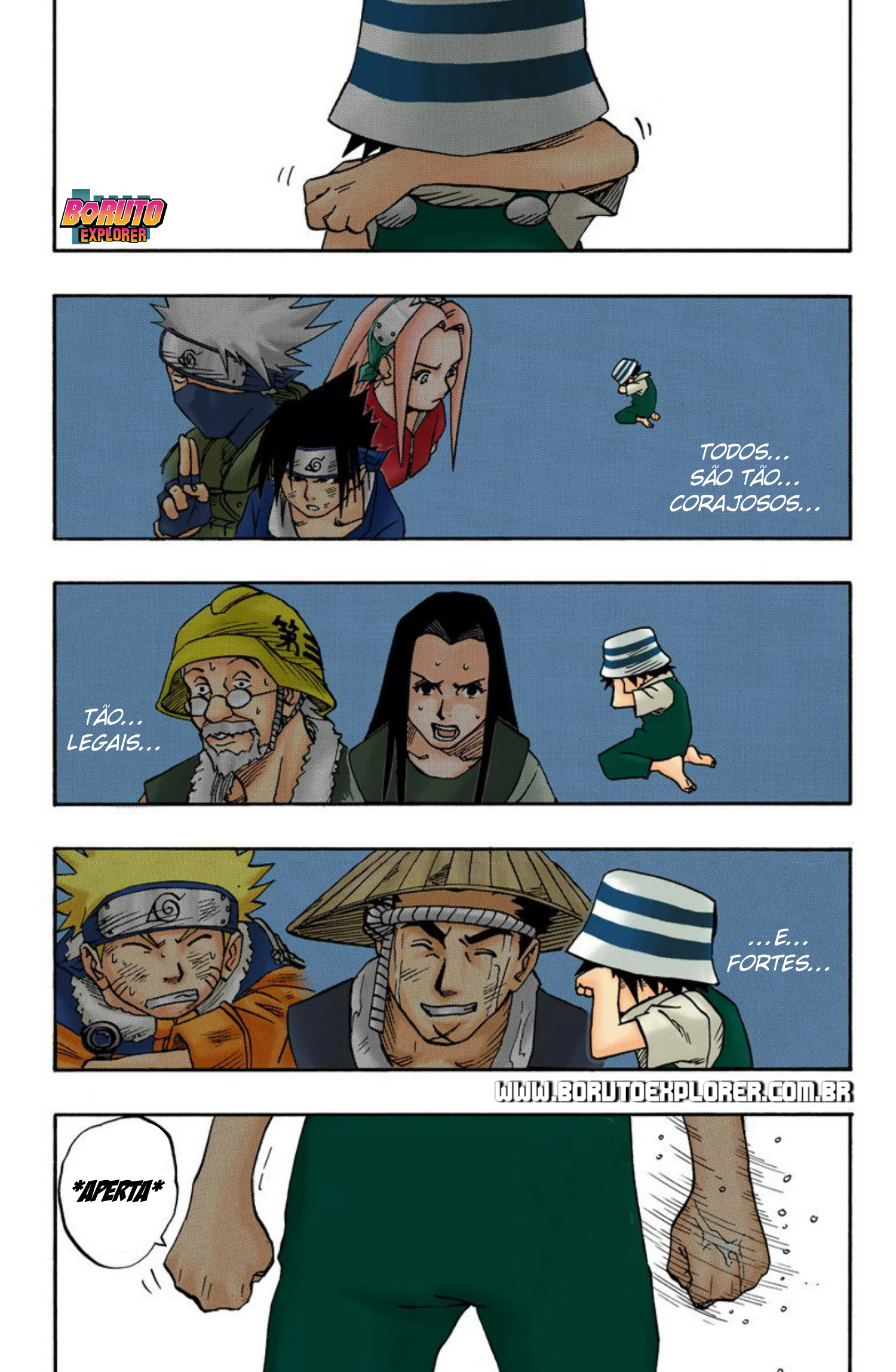 Read Naruto - Versão Colorida Oficial Manga Online