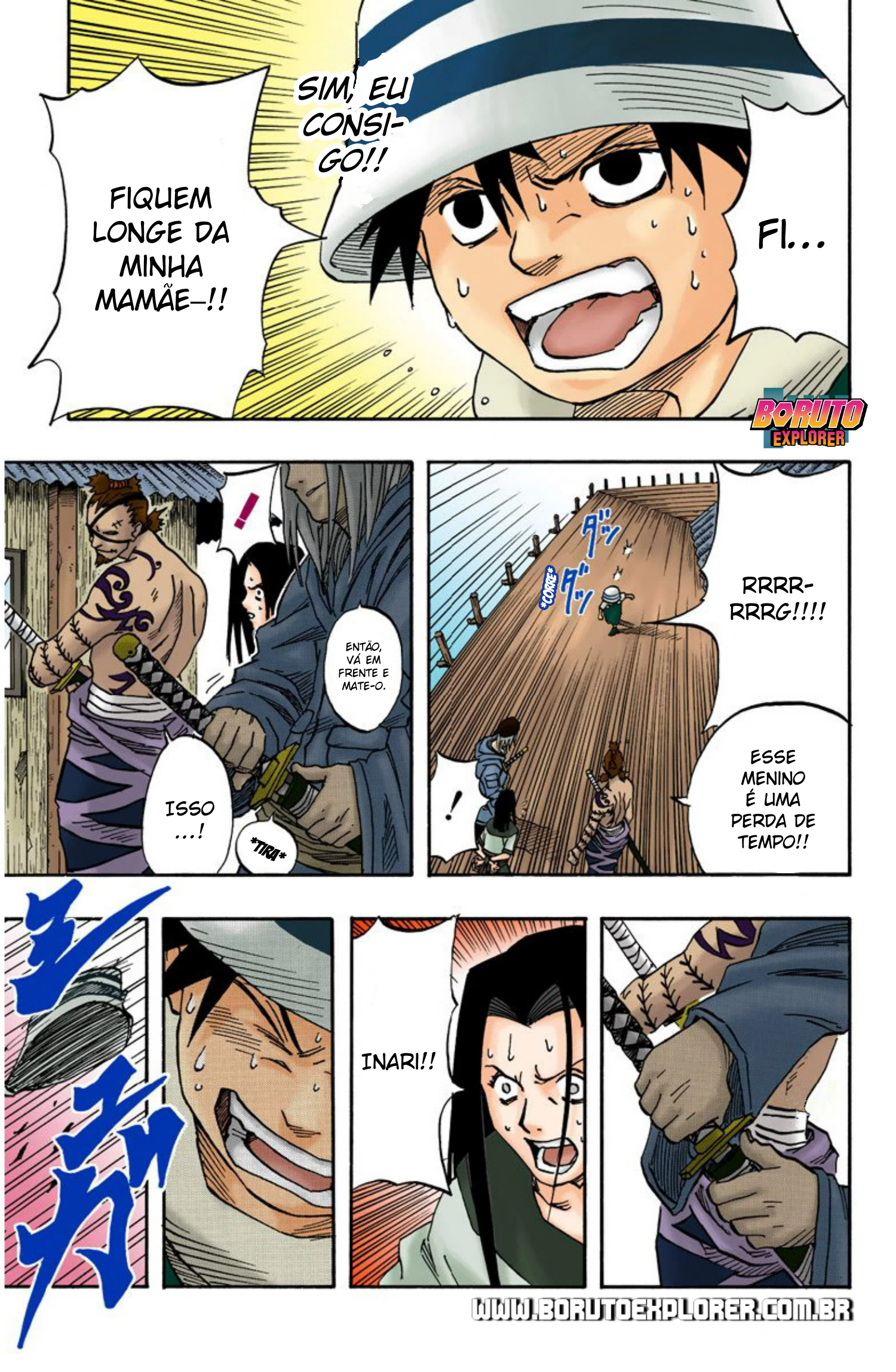 Read Naruto - Versão Colorida Oficial Manga Online