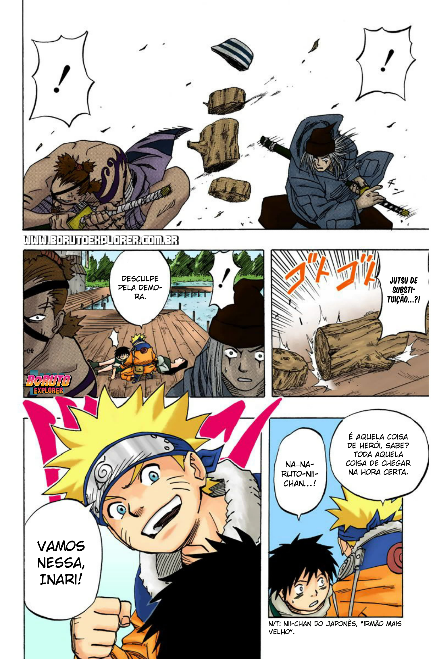 Read Naruto - Versão Colorida Oficial Manga Online