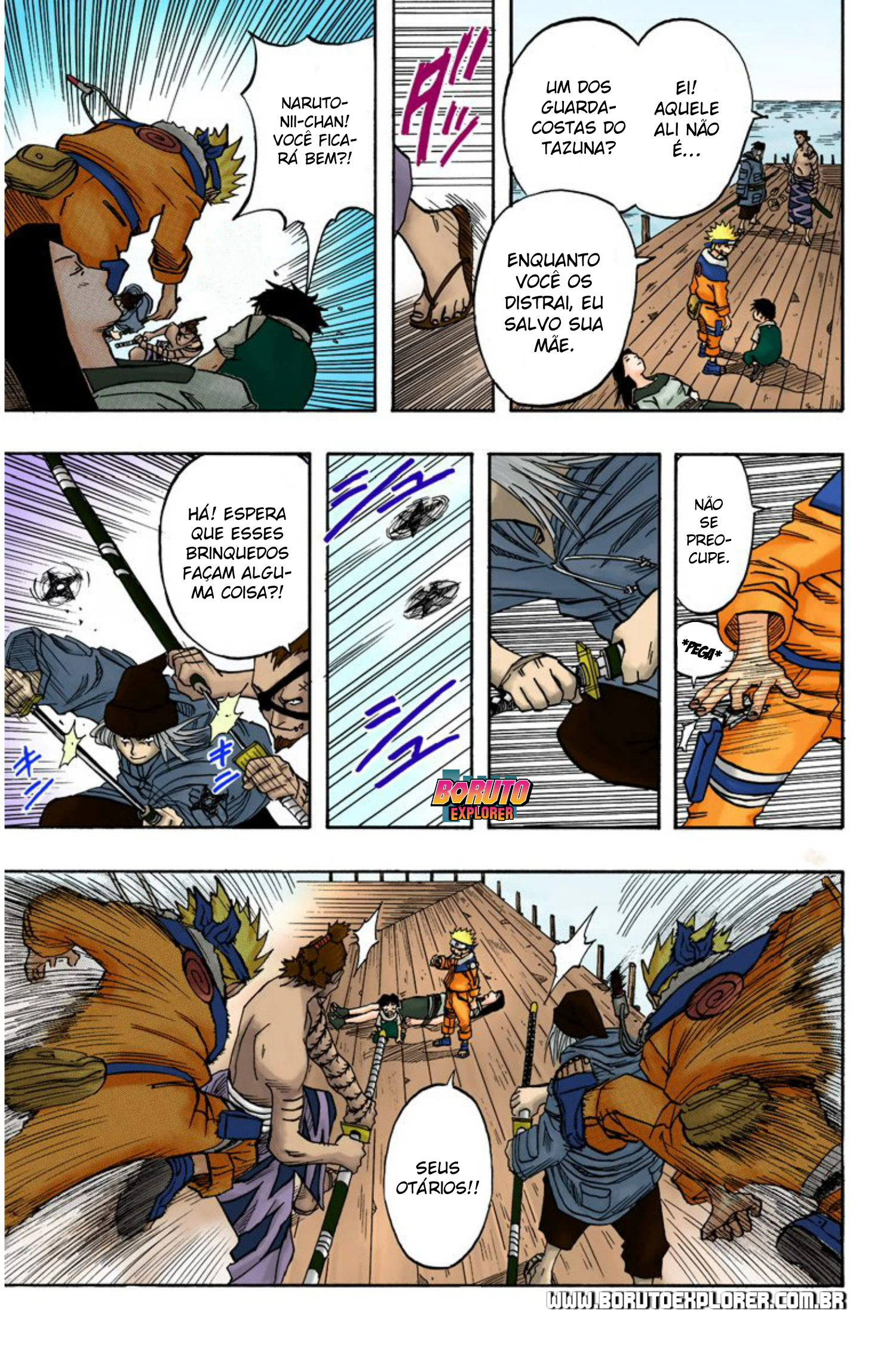 Read Naruto - Versão Colorida Oficial Manga Online