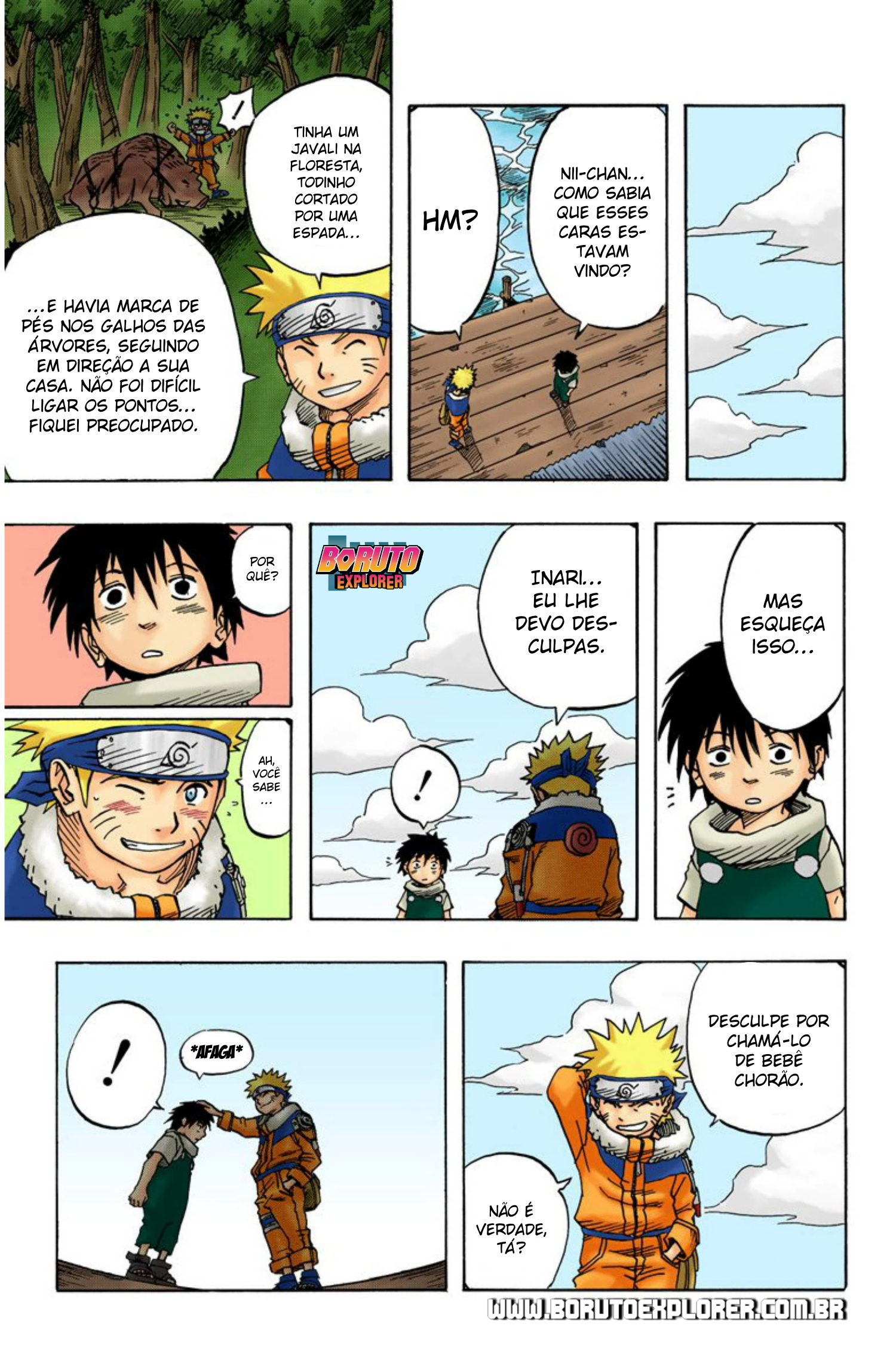 Read Naruto - Versão Colorida Oficial Manga Online