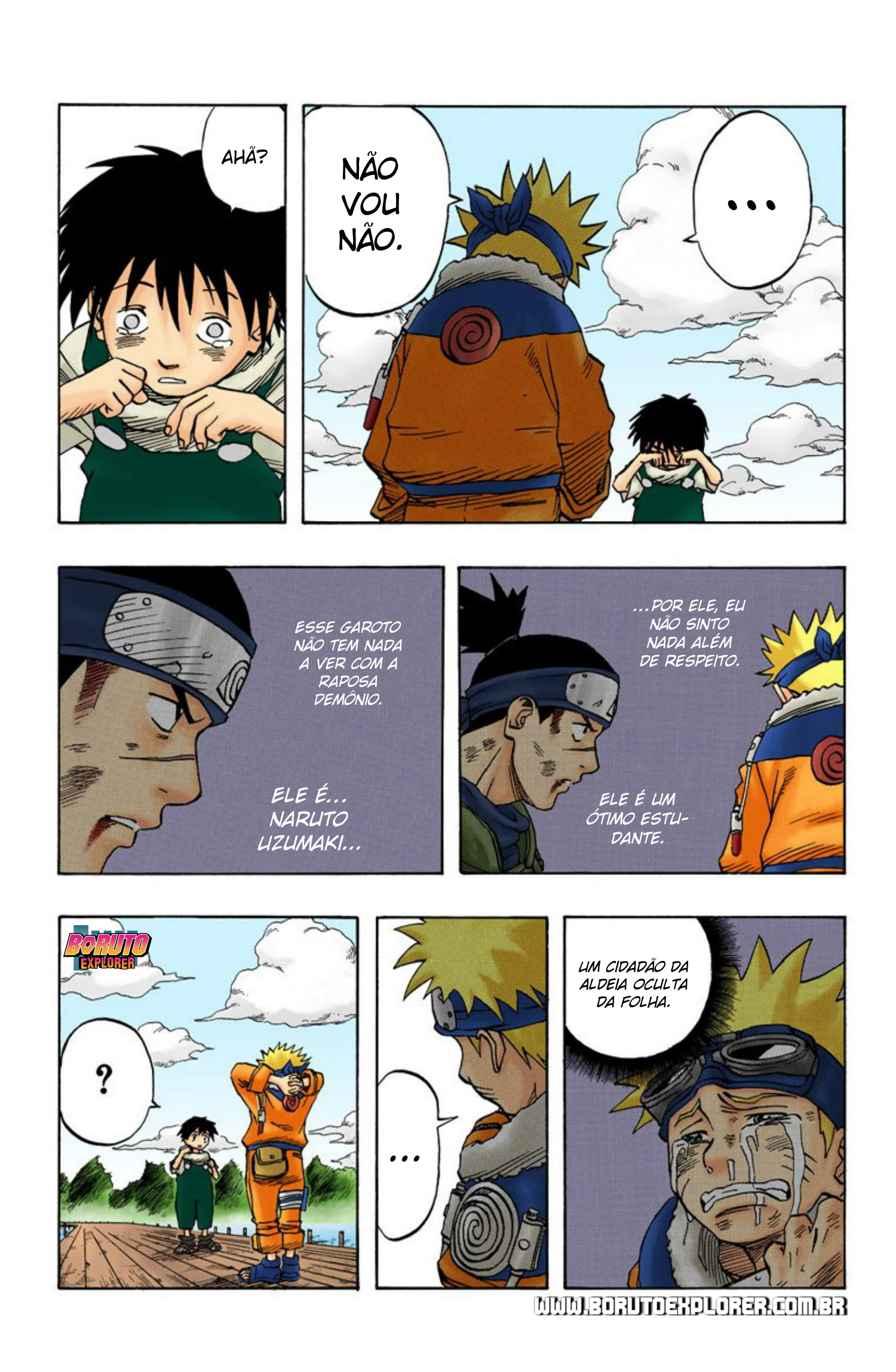 Read Naruto - Versão Colorida Oficial Manga Online