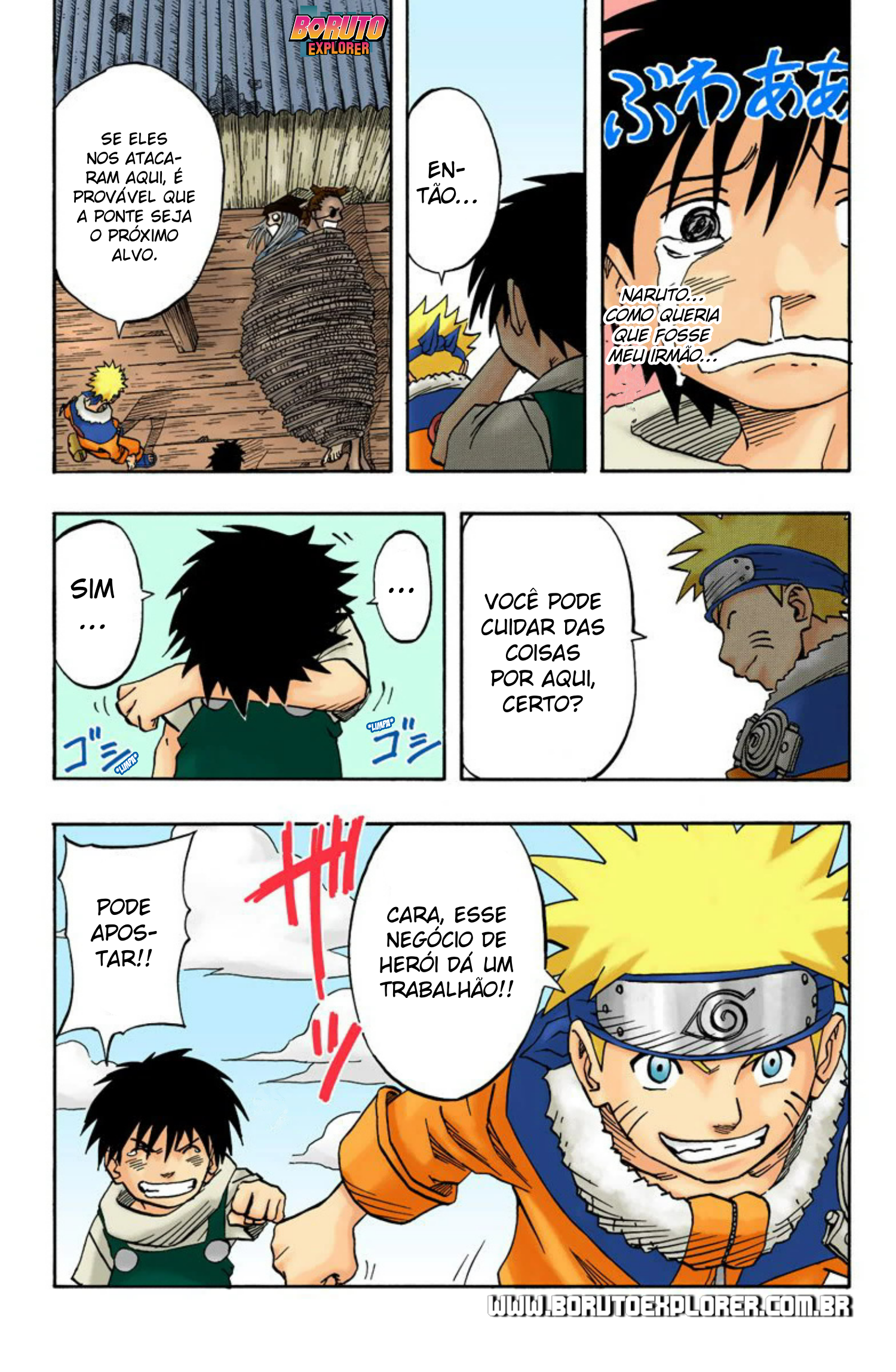 Read Naruto - Versão Colorida Oficial Manga Online