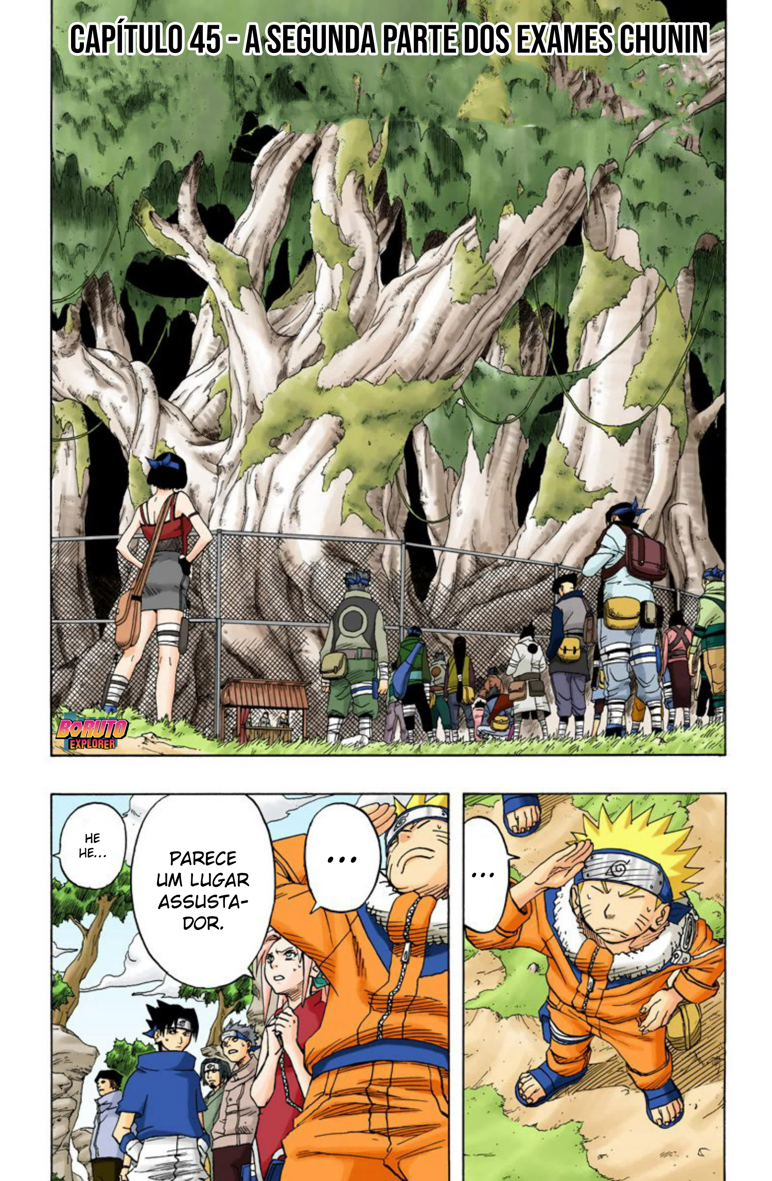 Read Naruto - Versão Colorida Oficial Manga Online