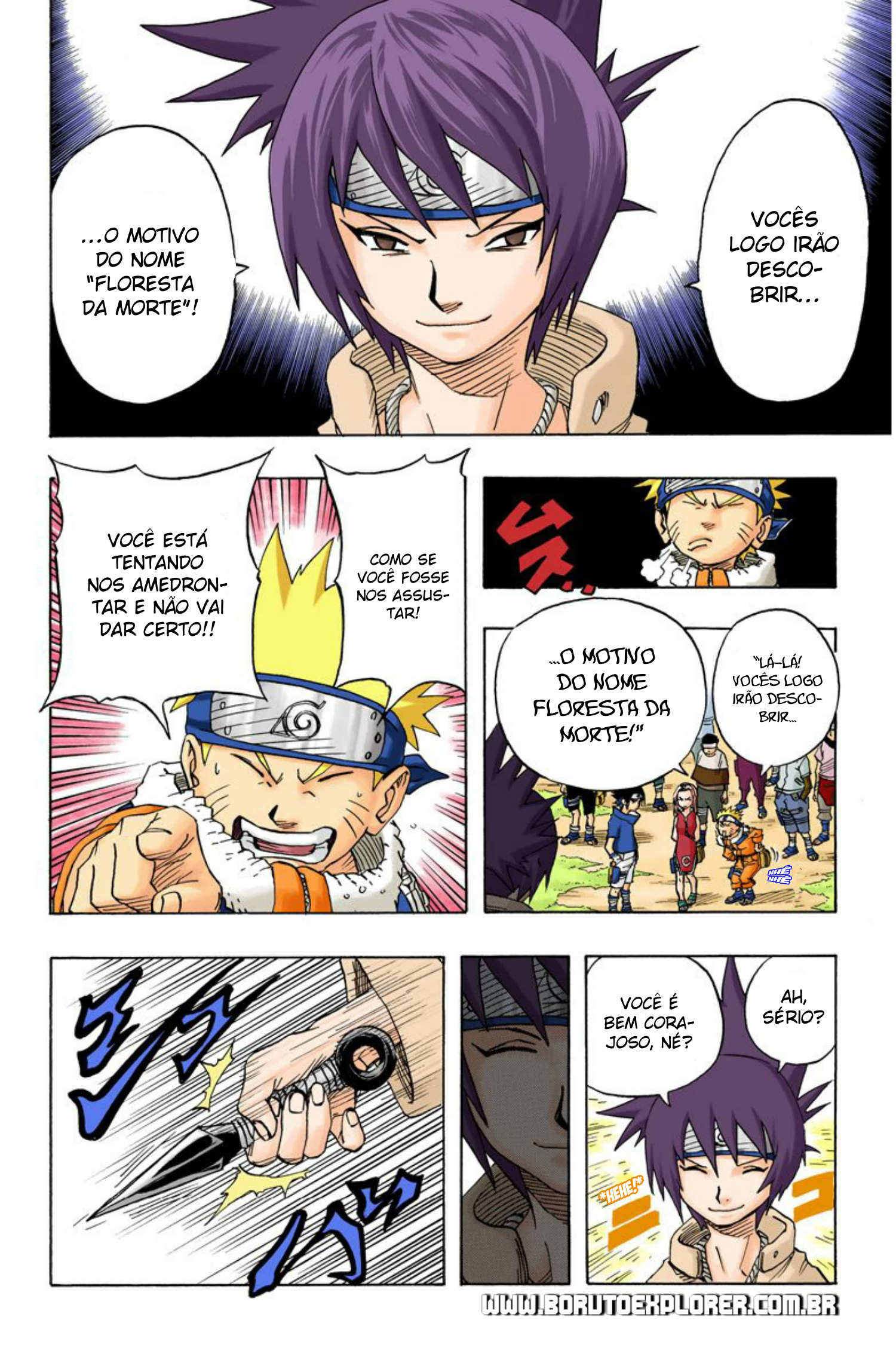 Read Naruto - Versão Colorida Oficial Manga Online