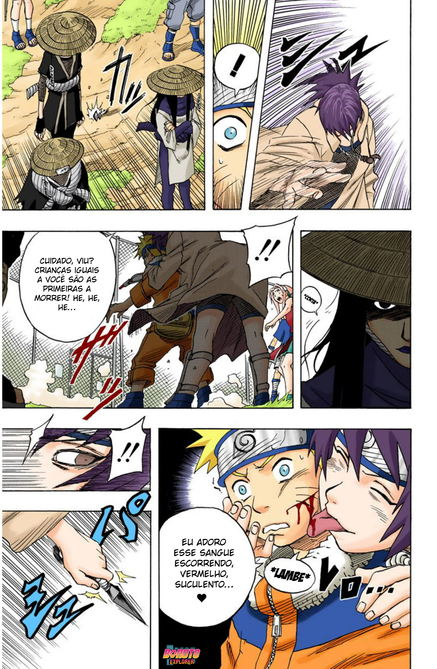 Read Naruto - Versão Colorida Oficial Manga Online