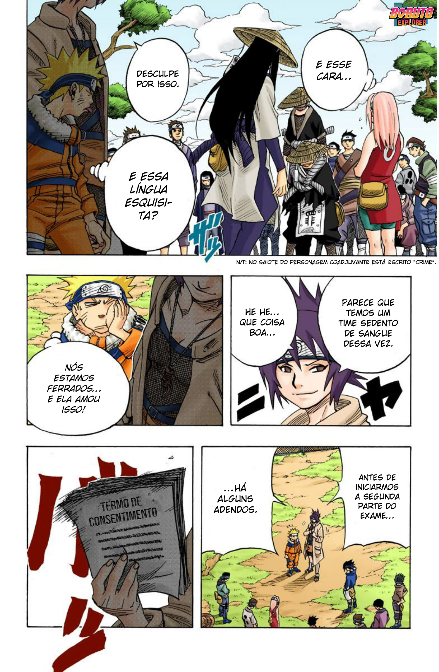 Read Naruto - Versão Colorida Oficial Manga Online