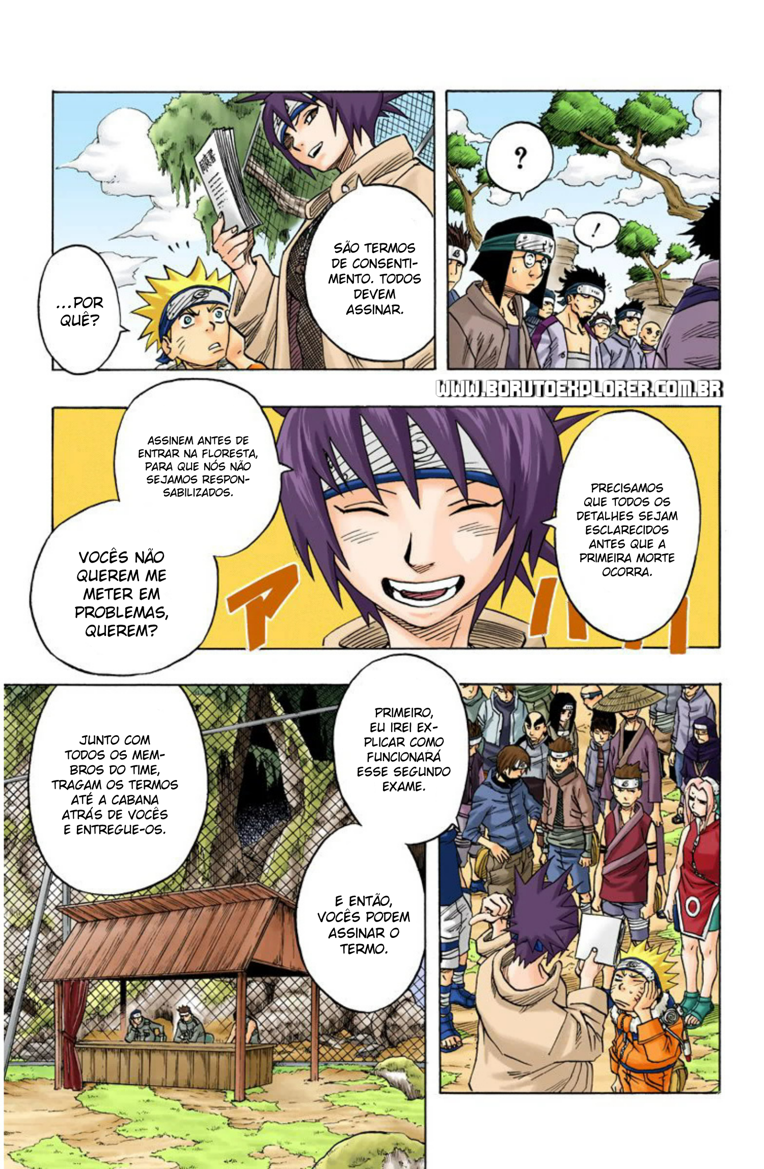 Read Naruto - Versão Colorida Oficial Manga Online