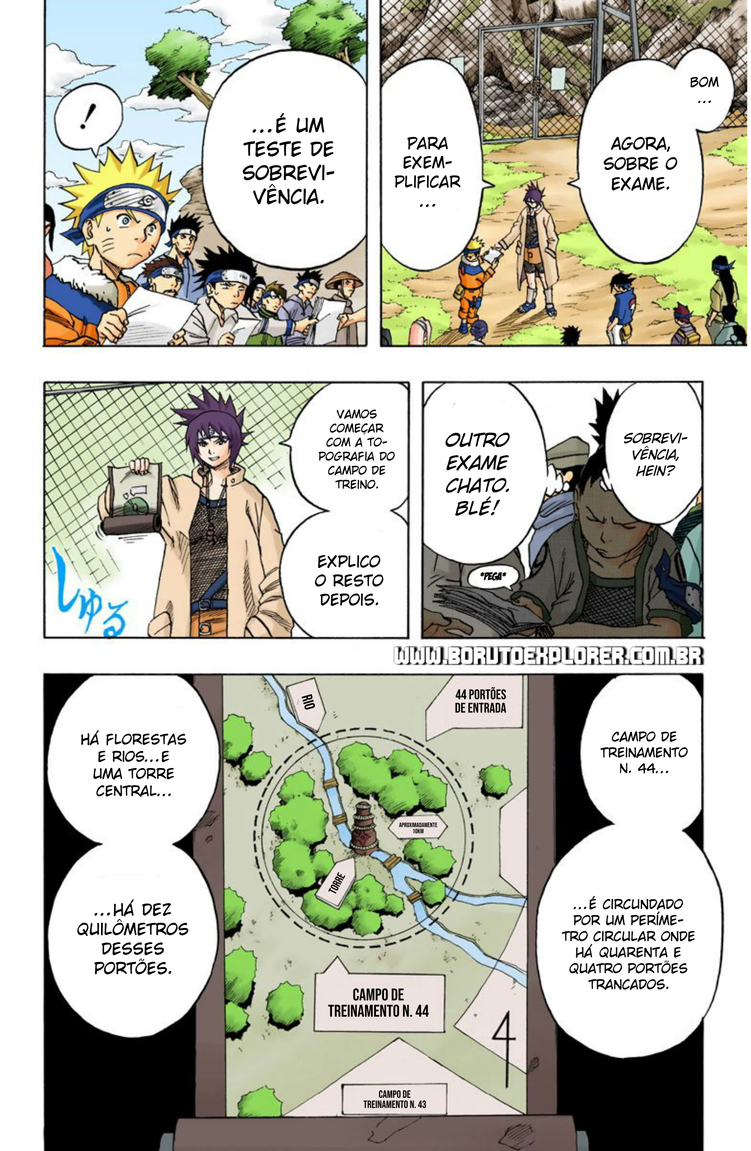 Read Naruto - Versão Colorida Oficial Manga Online